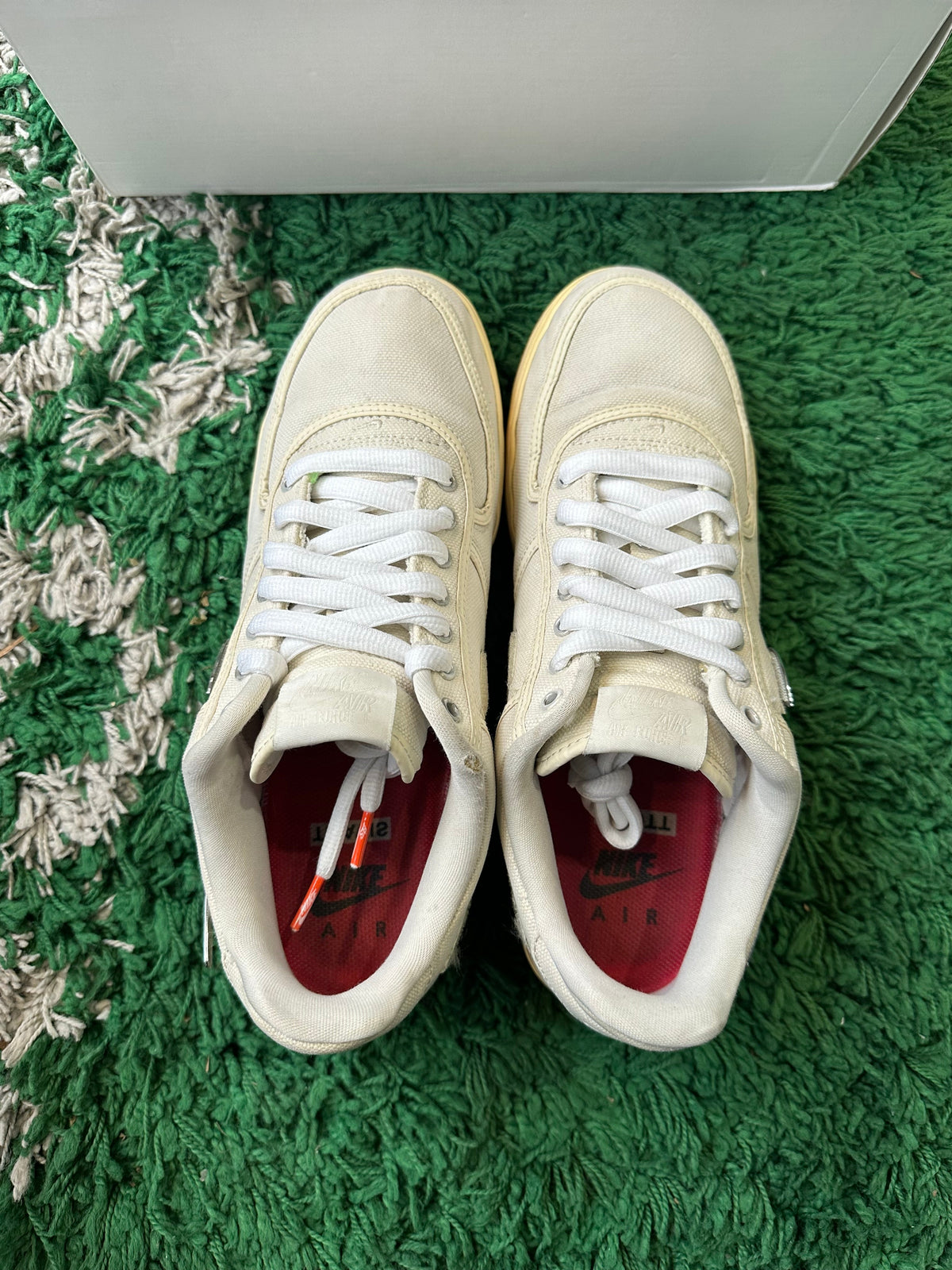 Nike Air Force 1 Low Travis Scott “Sail” (Size 11) (Lightly Worn) - Image 3