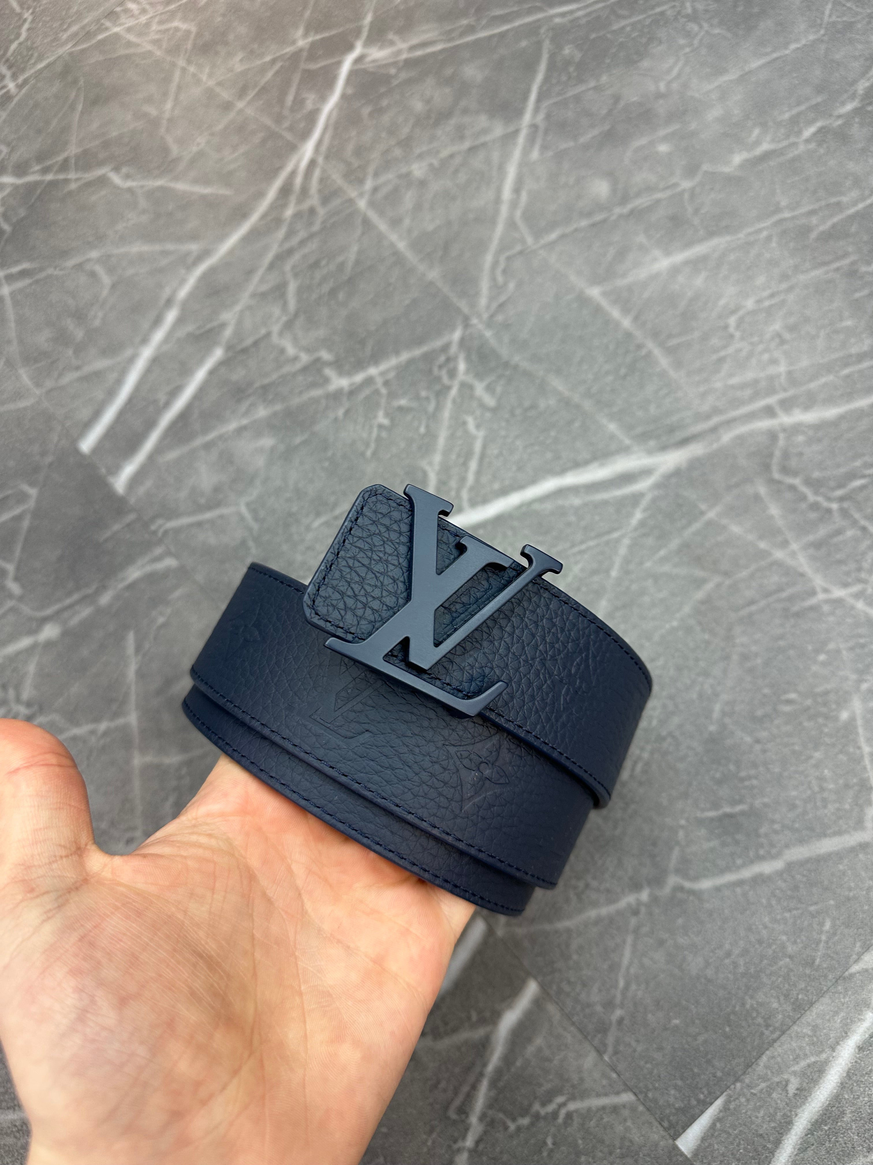 Louis Vuitton Monogram Belt “Navy”
