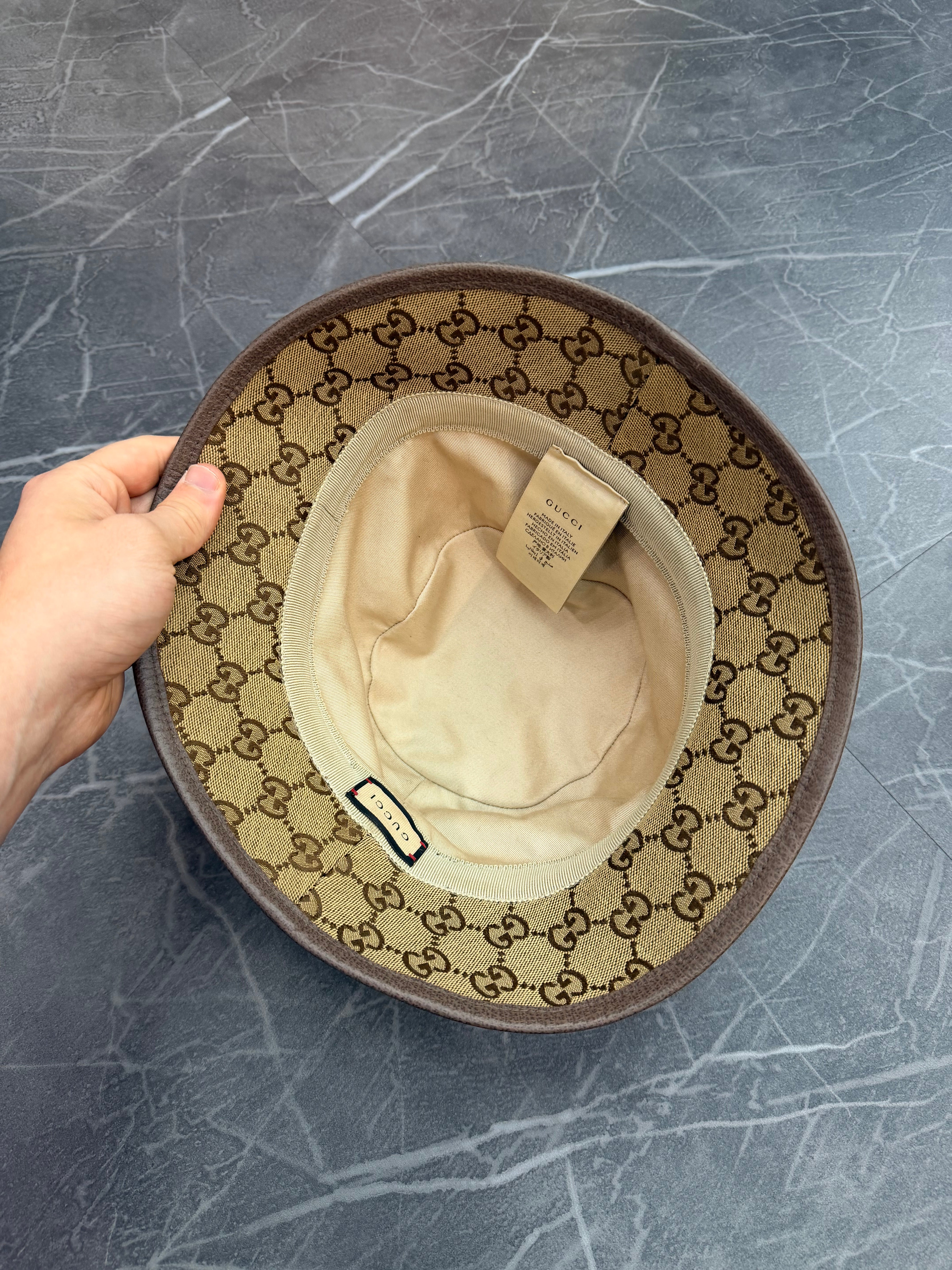 Gucci Monogram Bucket Hat