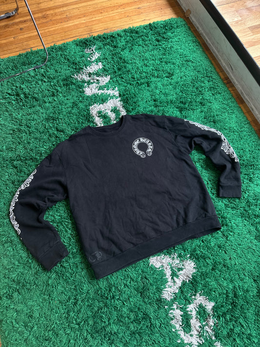 Chrome Hearts Horseshoe Crewneck “Black”