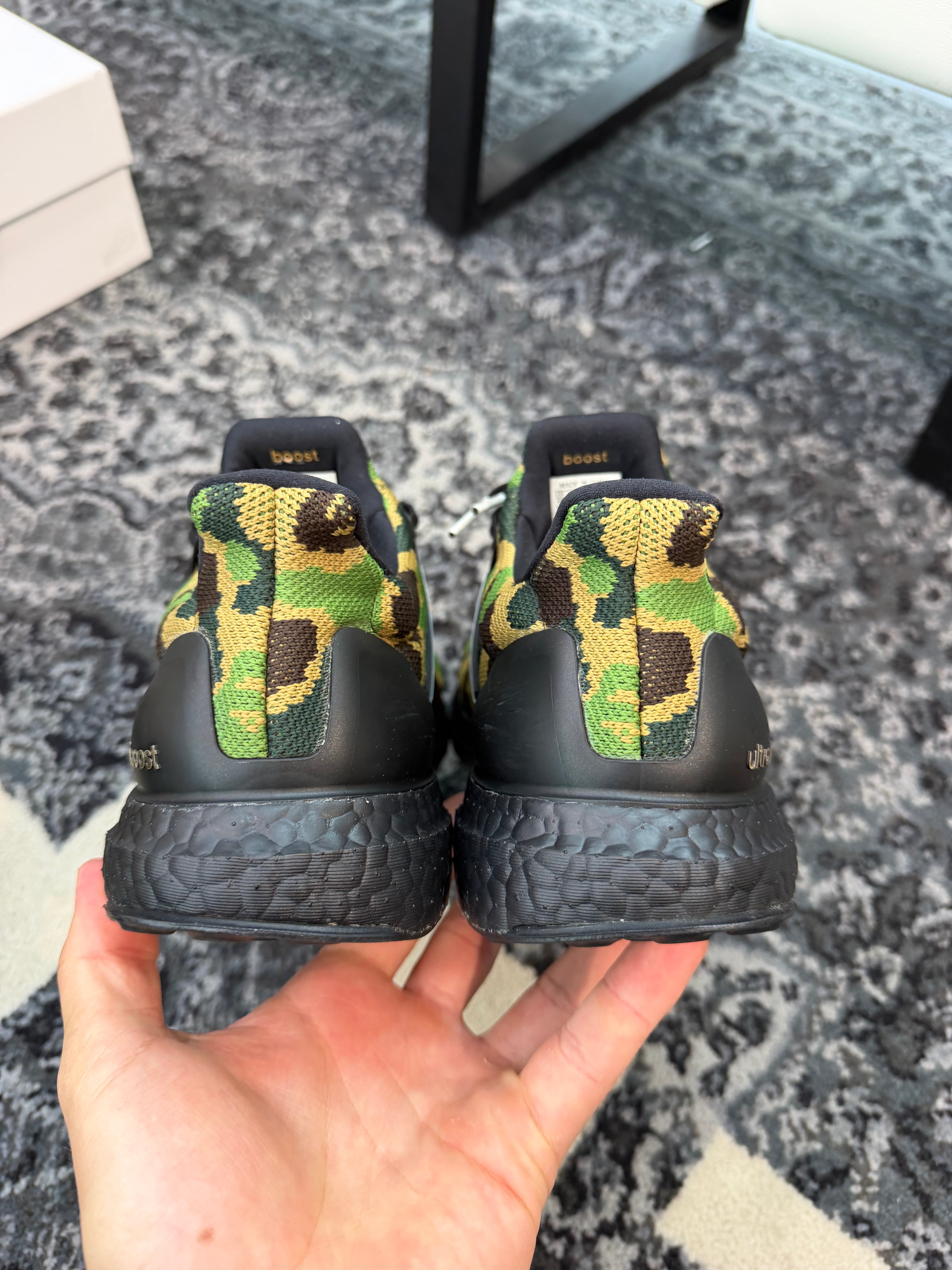 Adidas Ultra Boost x Bape “Green Camo”