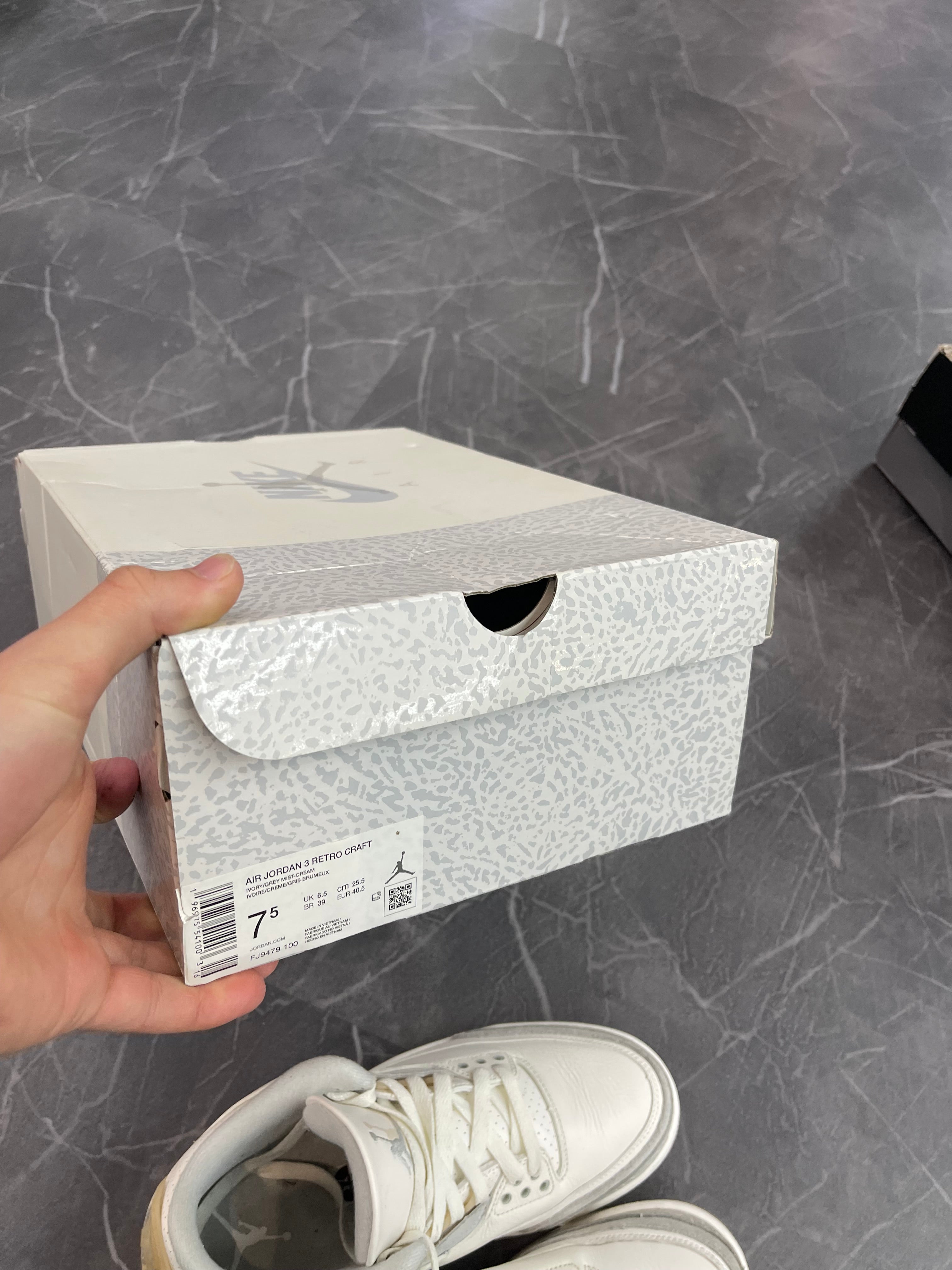 Jordan 3 Craft “Ivory”