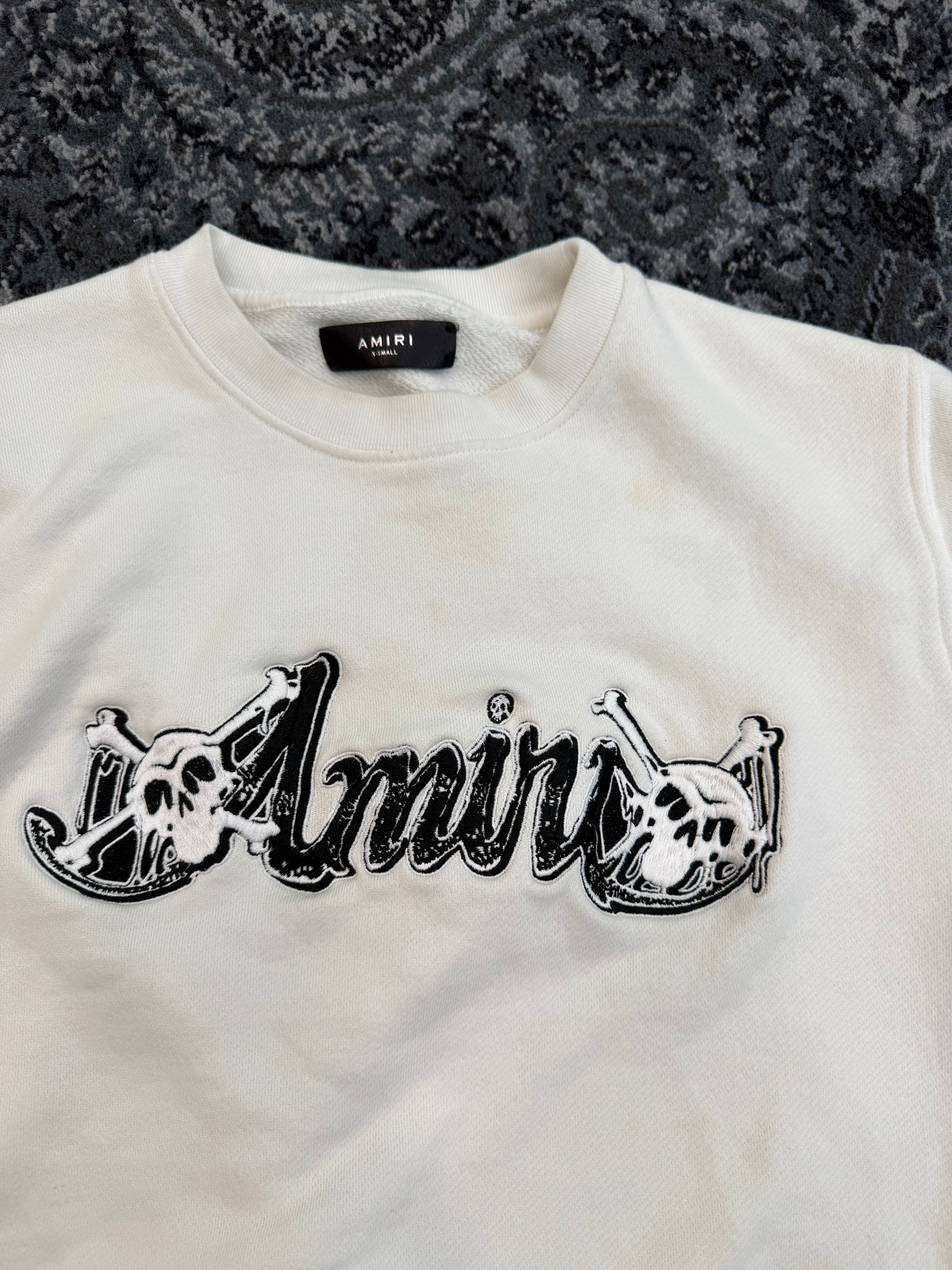 Amiri Crewneck “Cream”