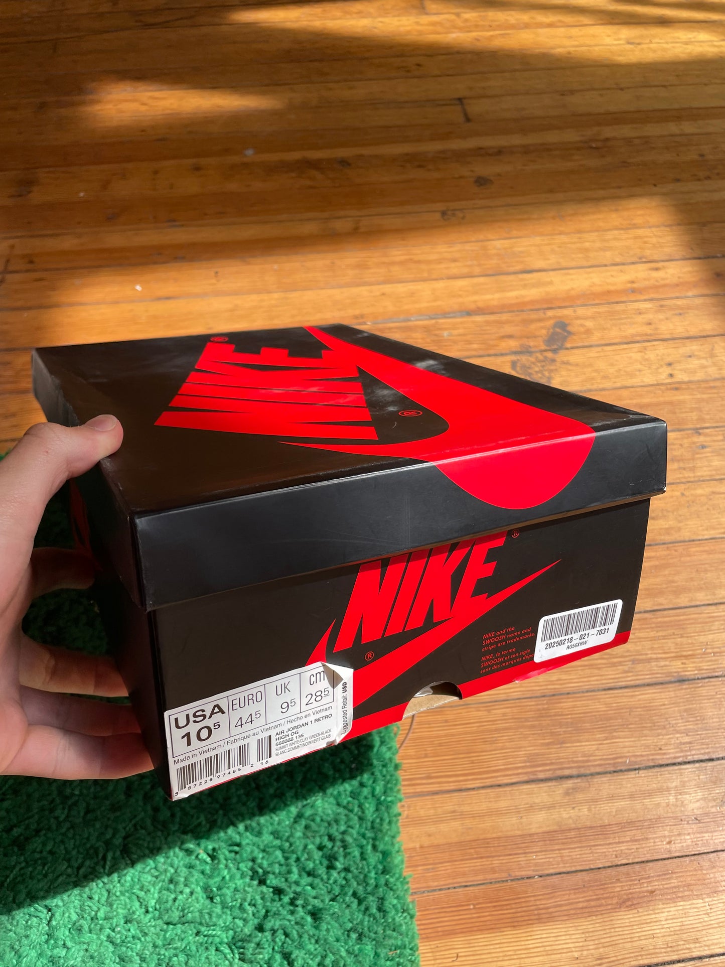 Jordan 1 High “Clay Green”
