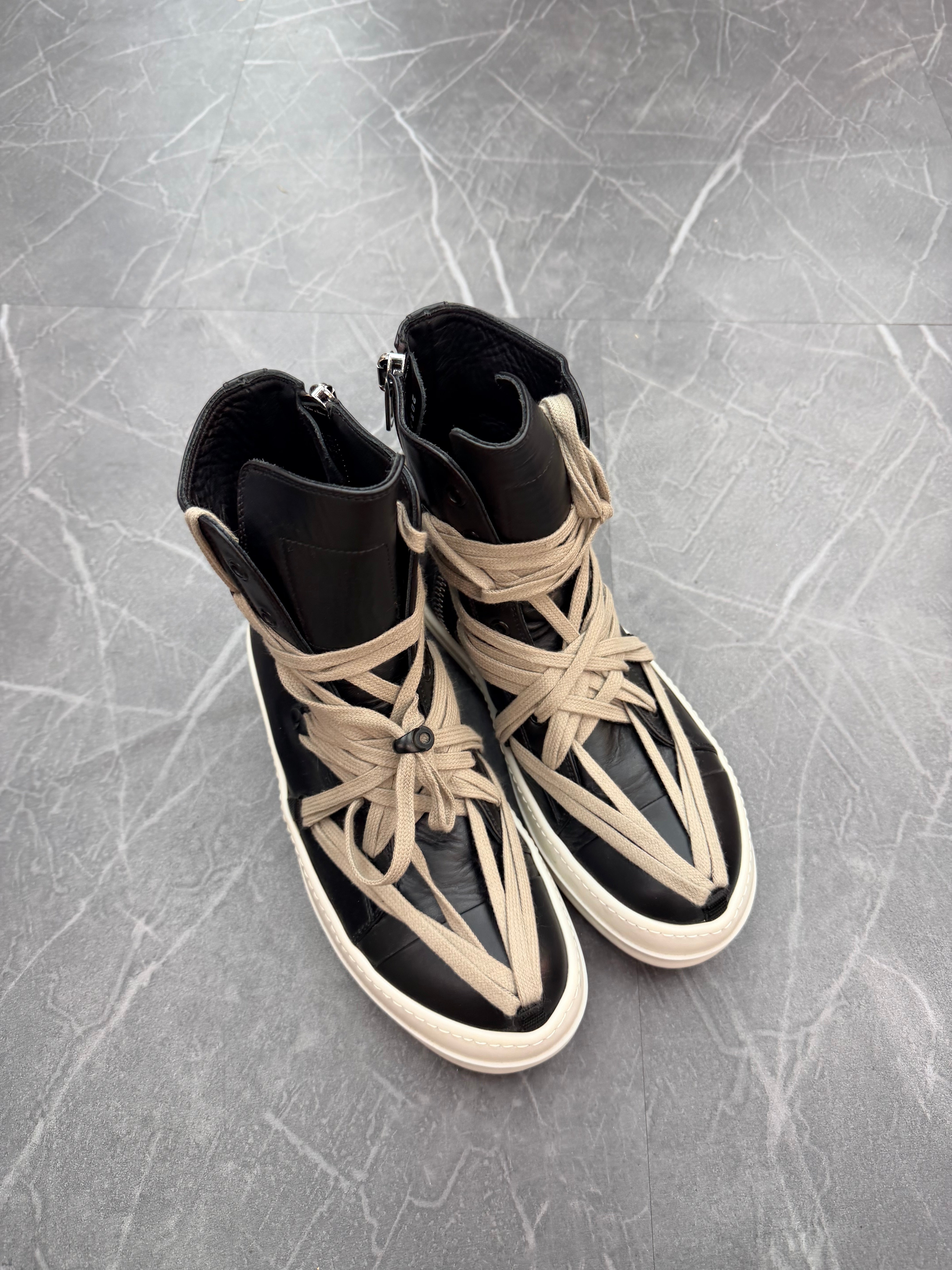 Rick Owen’s DRKSHDW Mega Lace Ramones