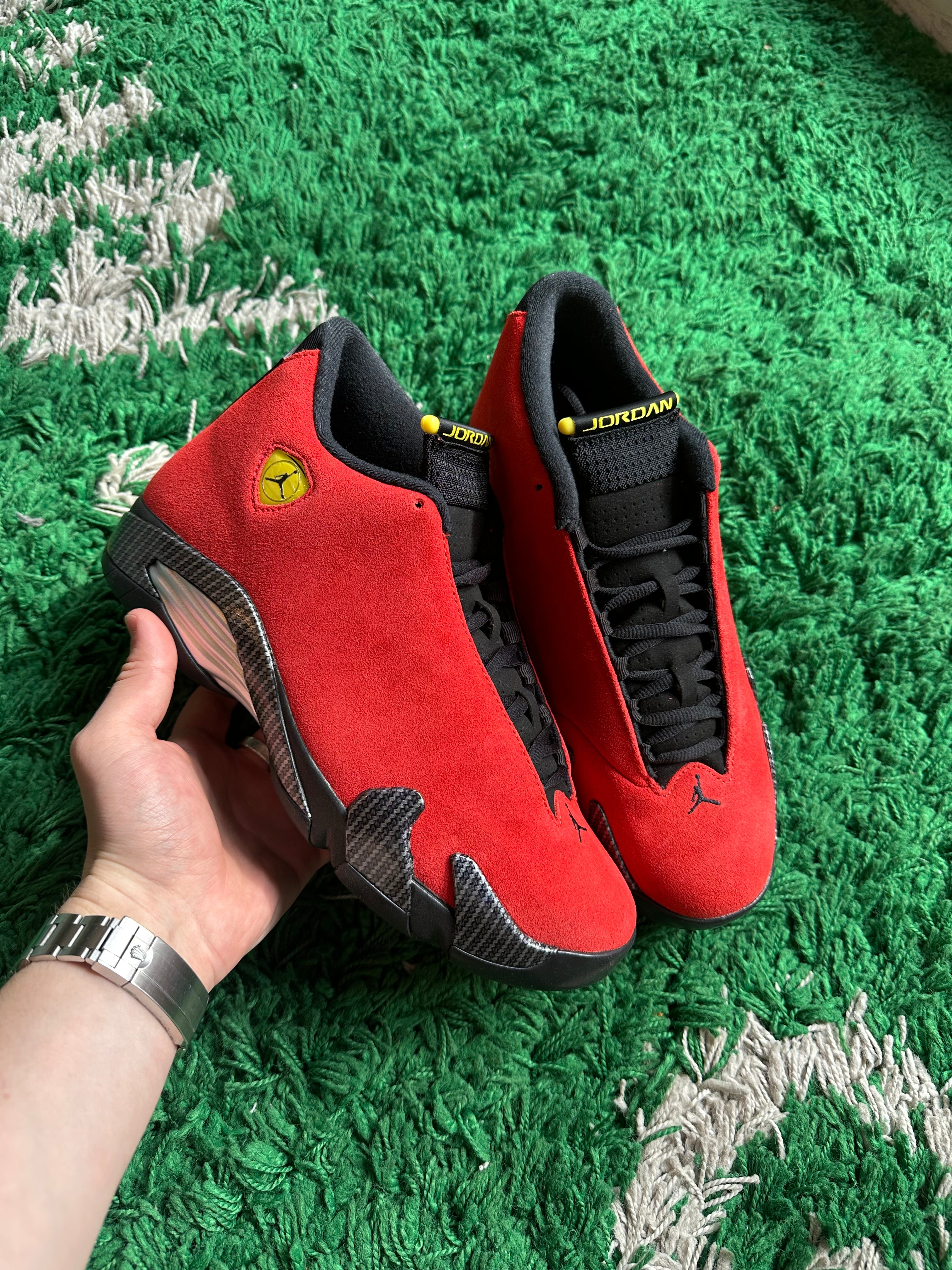 Jordan 14 “Ferrari” (2025)