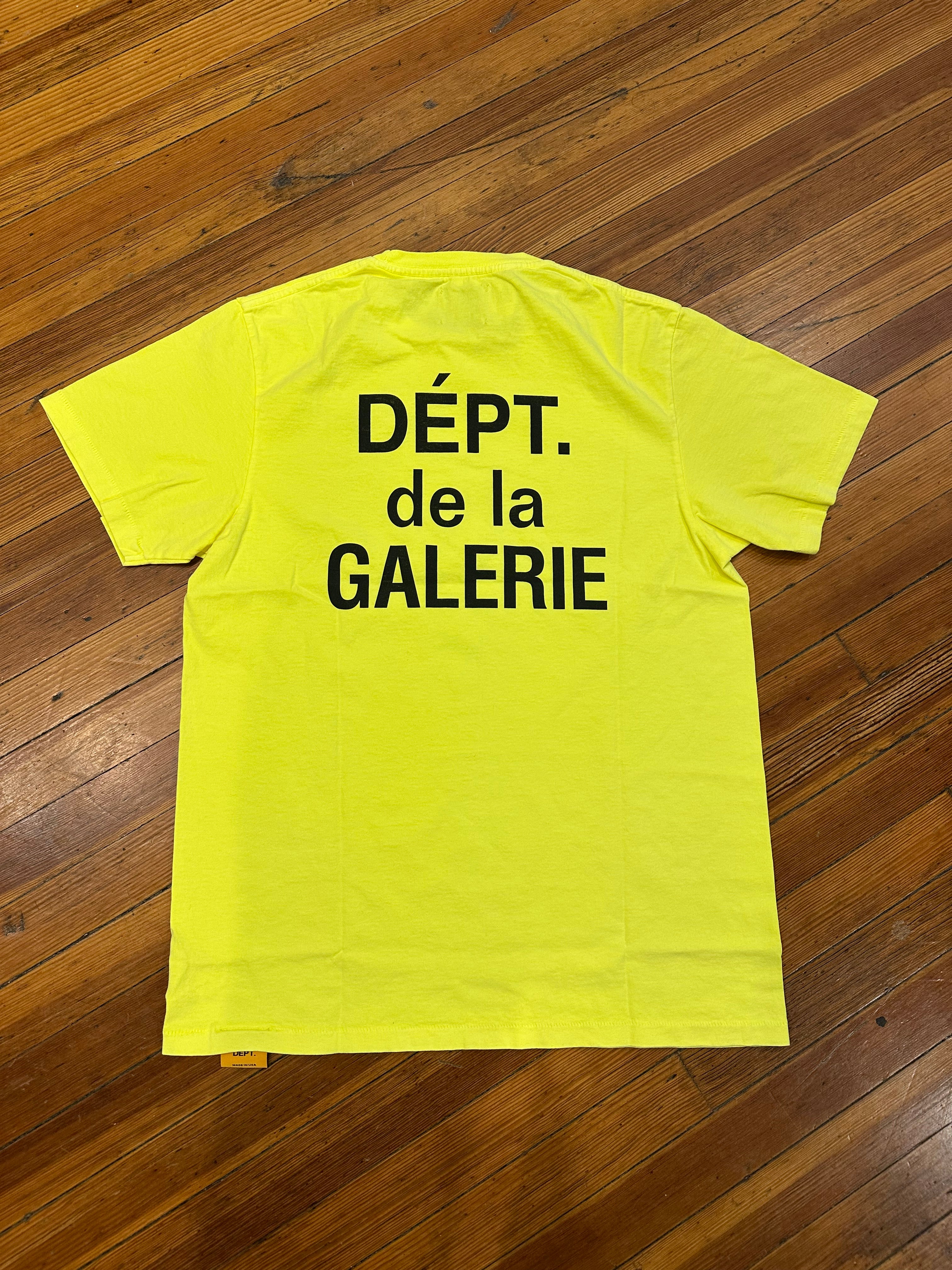 Gallery Dept Tee “Lime Yellow”