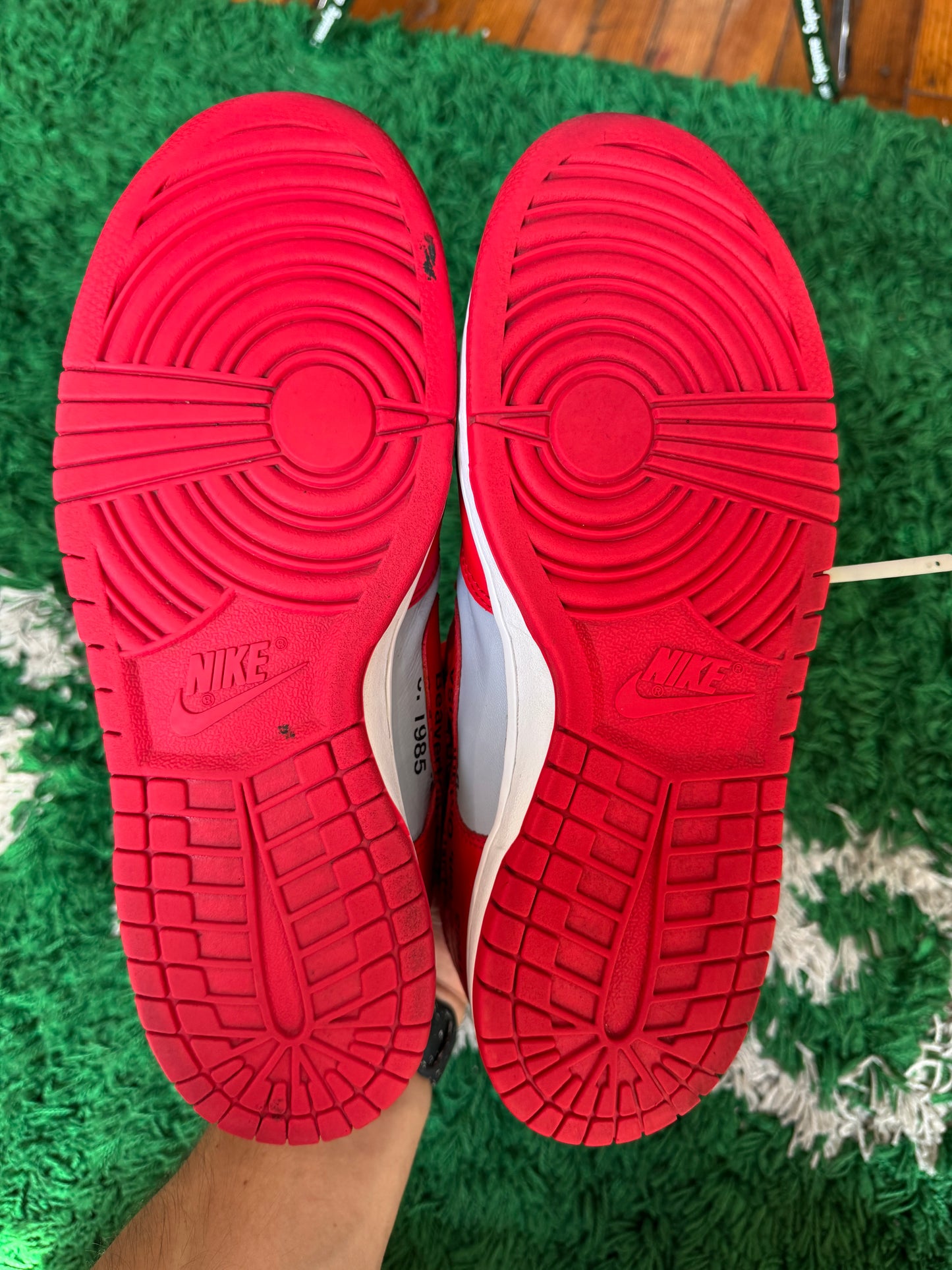 Off-White Dunk Low “University Red”