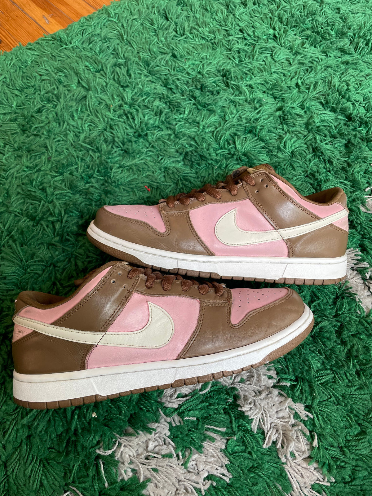 Nike Dunk Low SB x Stussy “Cherry” (Size 10) (Lightly Worn) - Image 1
