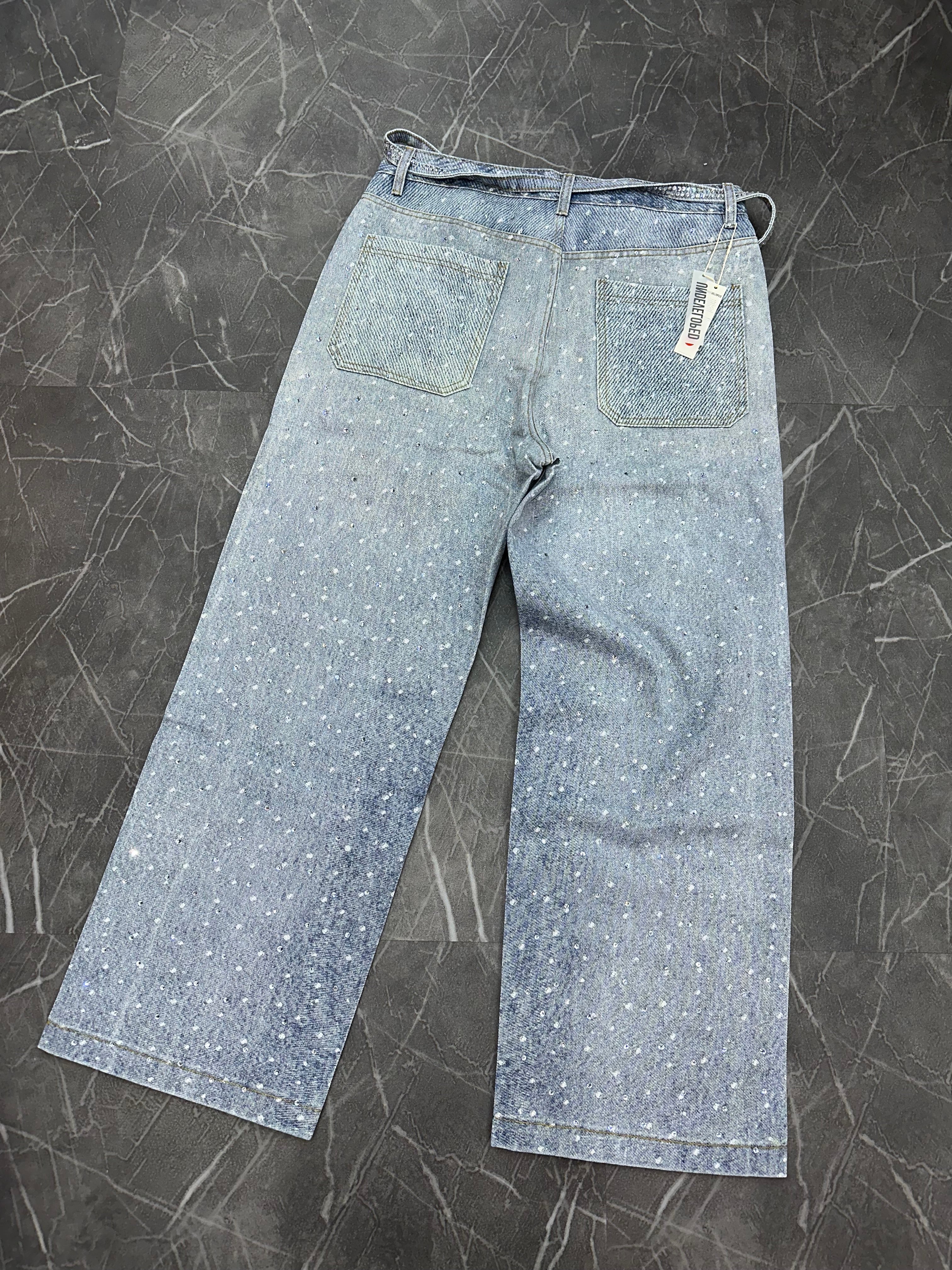 Undeveloped Azul Rhinestone Denim