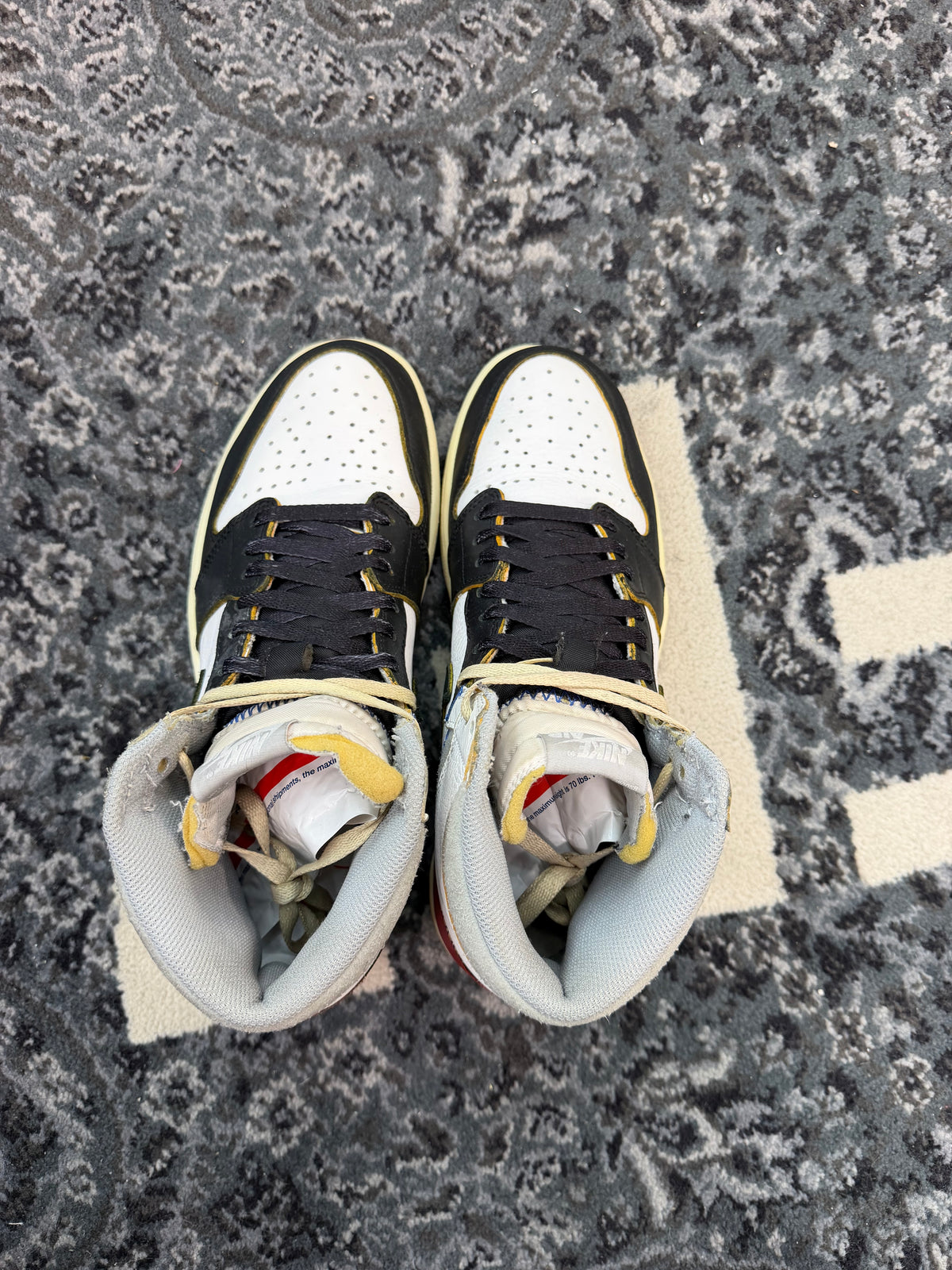 Jordan 1 High x Union LA “Black Toe”