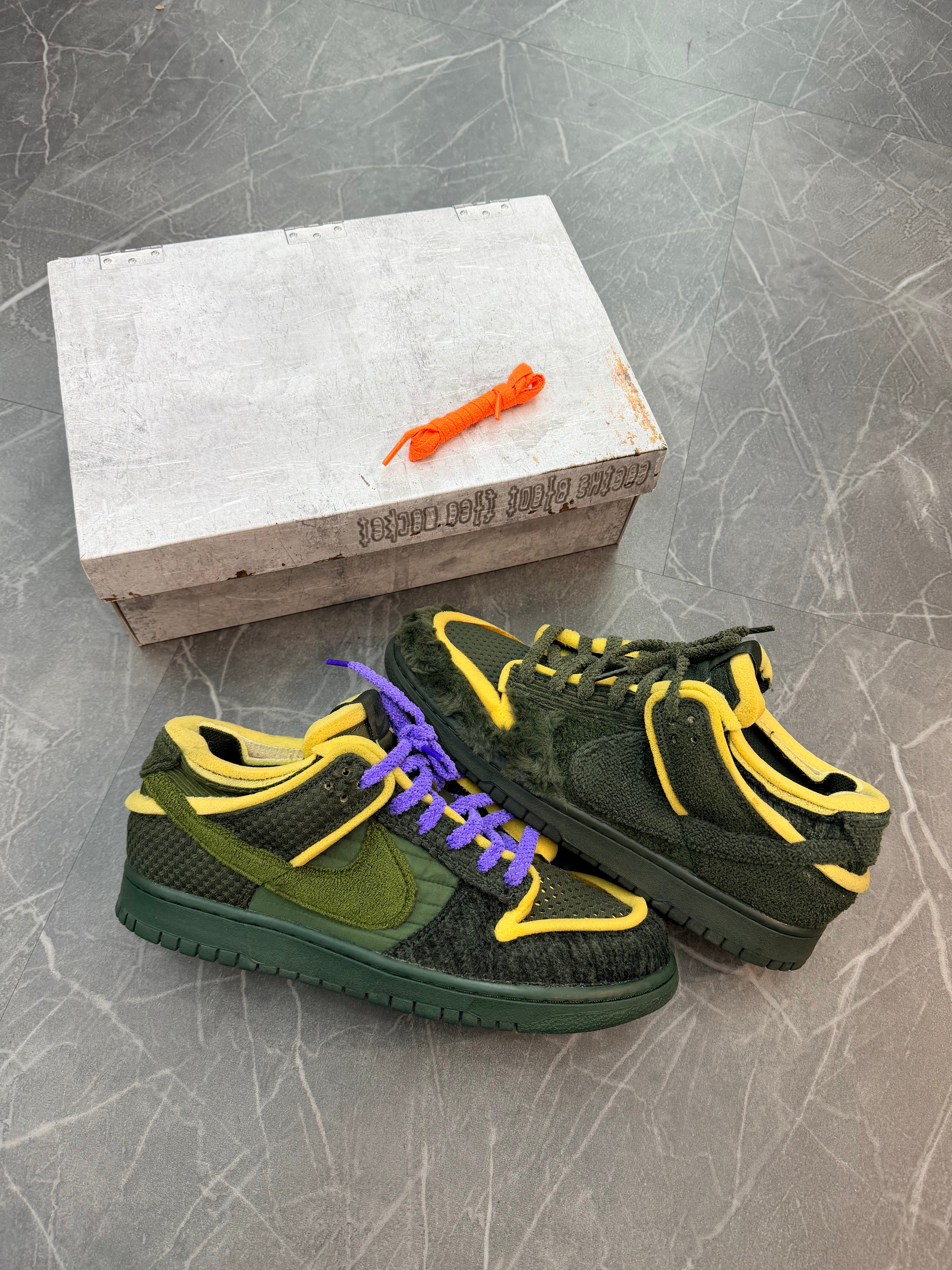 Nike Dunk Low CPFM Swamp Sponge Sequoia