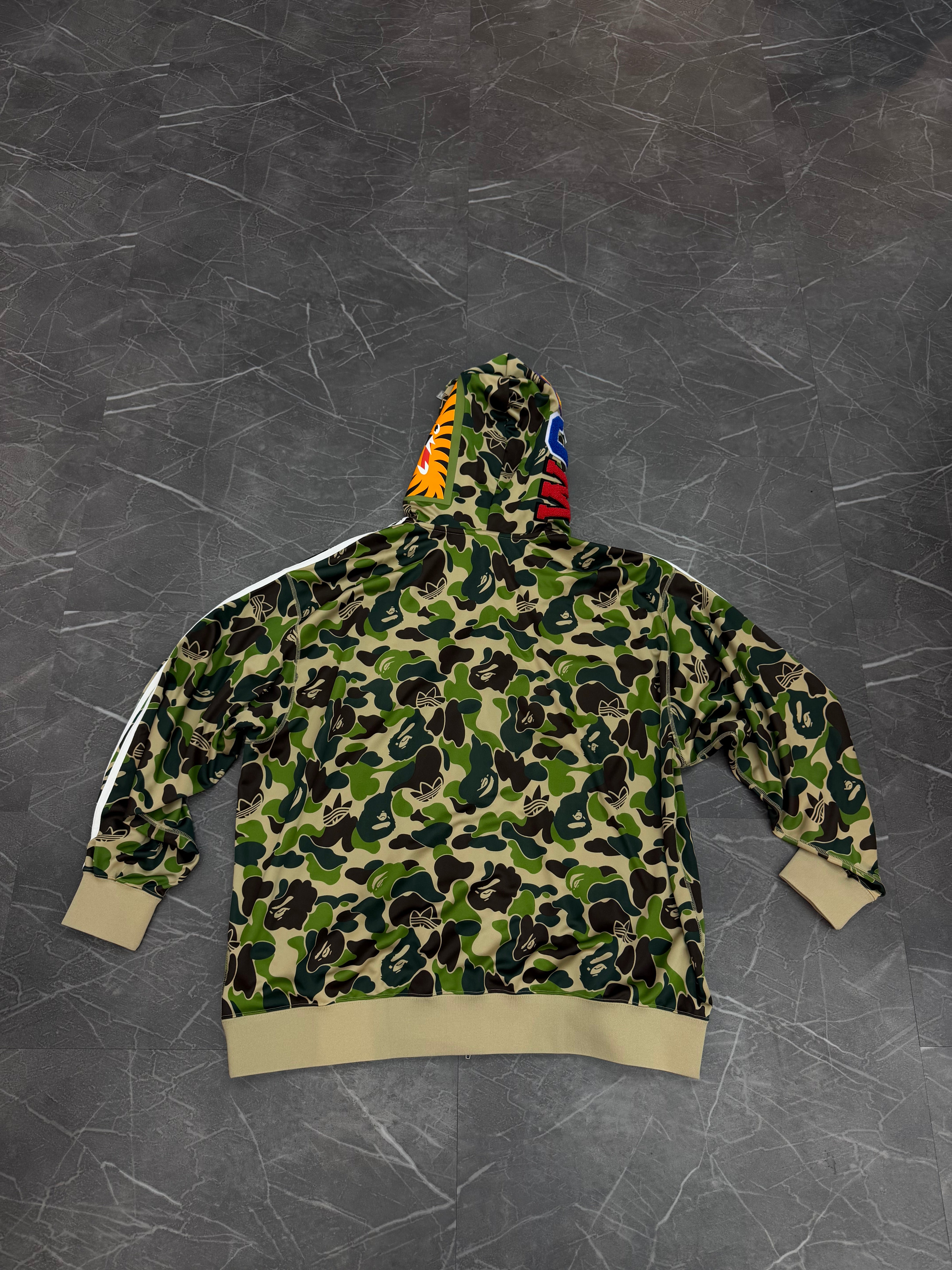 Bape Zip Up Adidas “Camo”