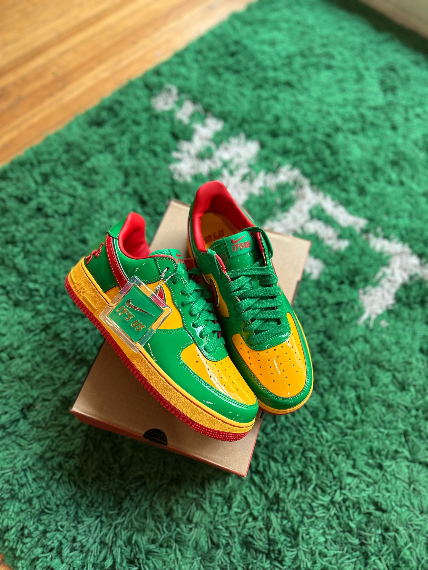 Nike Air Force 1 Low x Lil Yatchy “Concrete Boys Lucky Green”