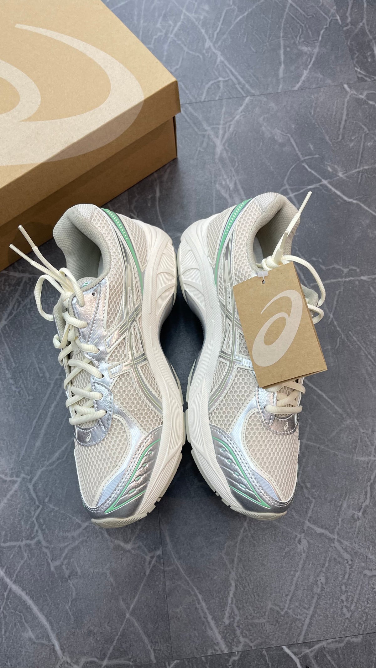 ASICS GT-2160 Smoke Grey Peppermint