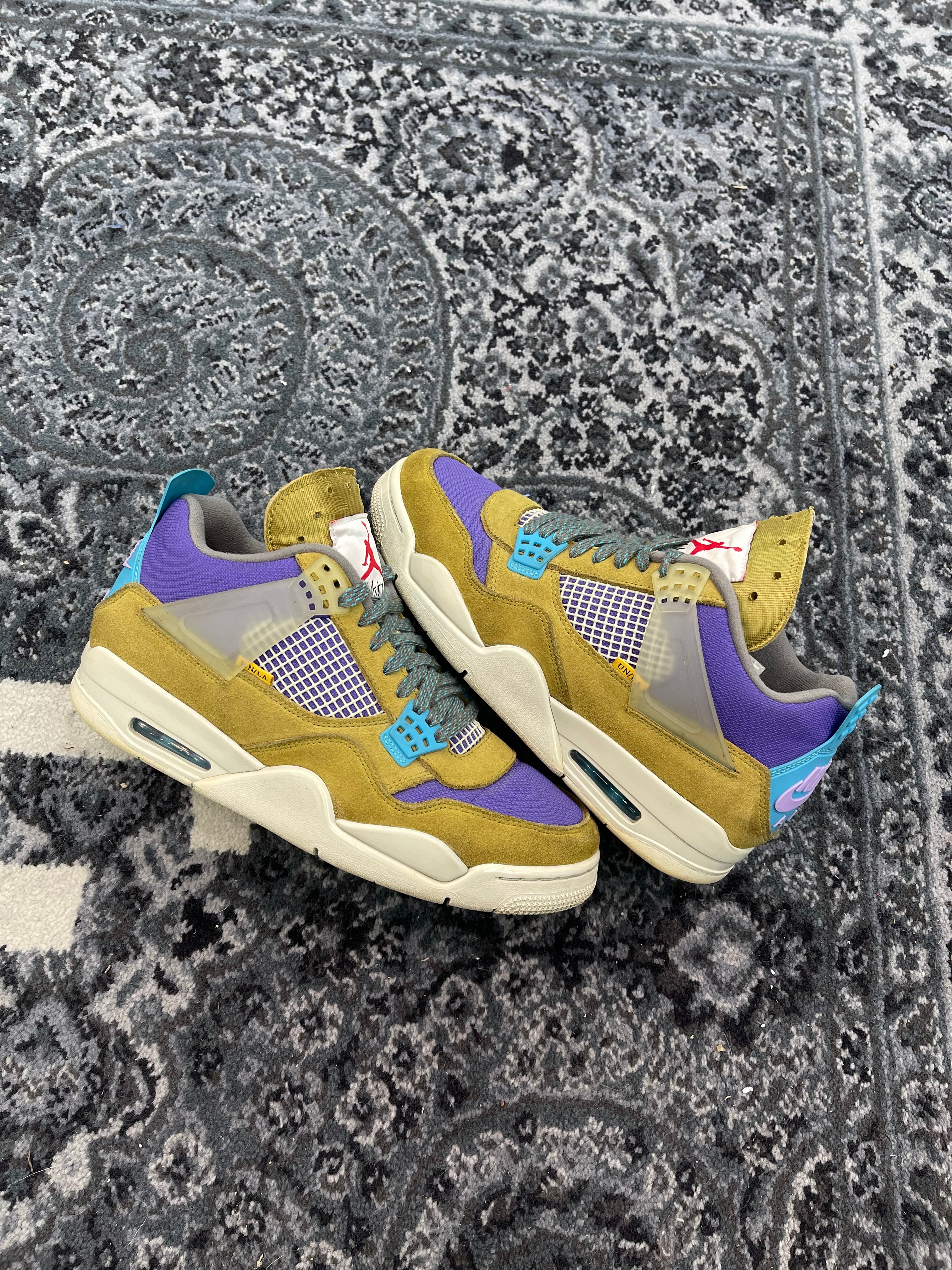 Jordan 4 x Union “Desert Moss”