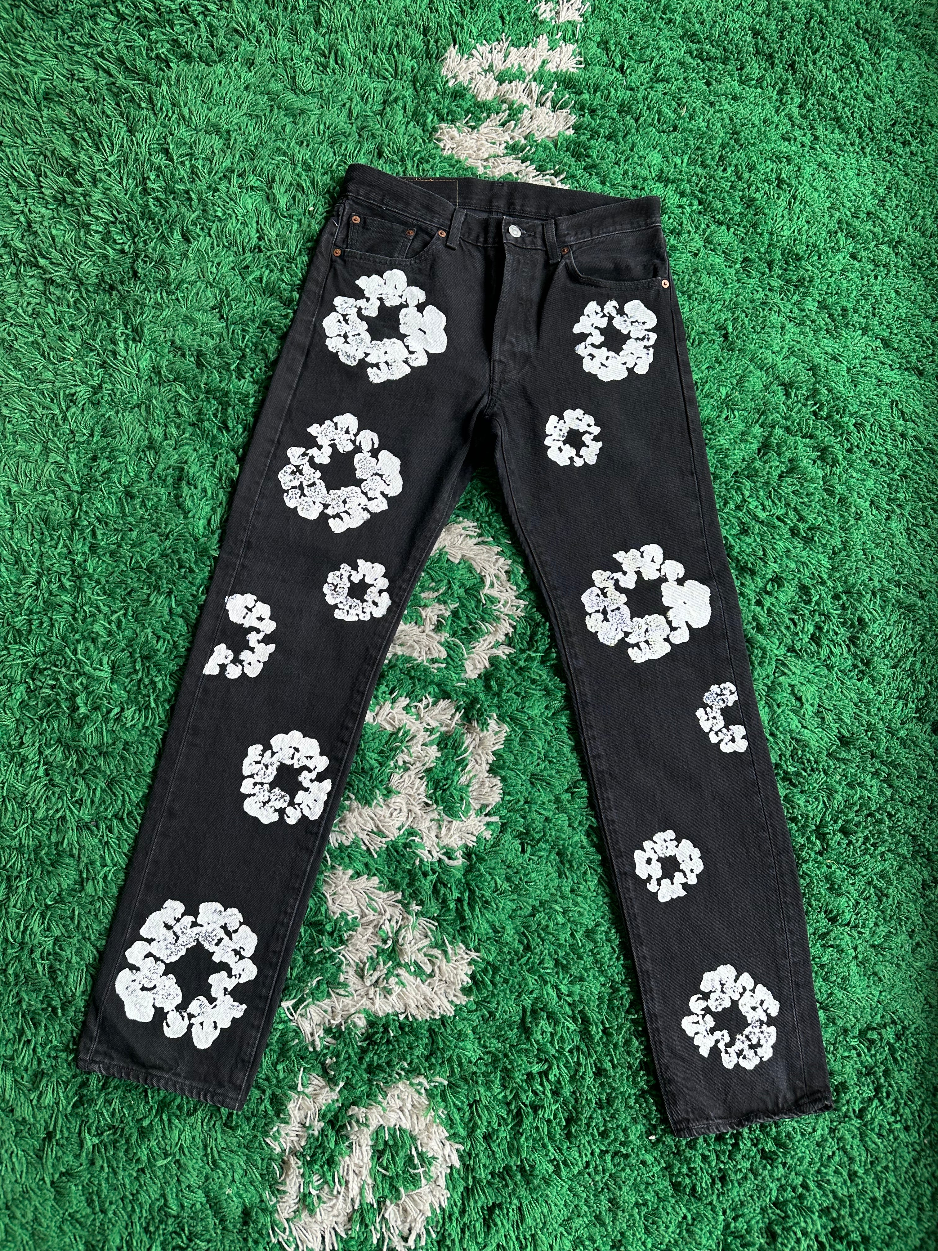 Denim Tears Cotton Wreath Jeans “Black”