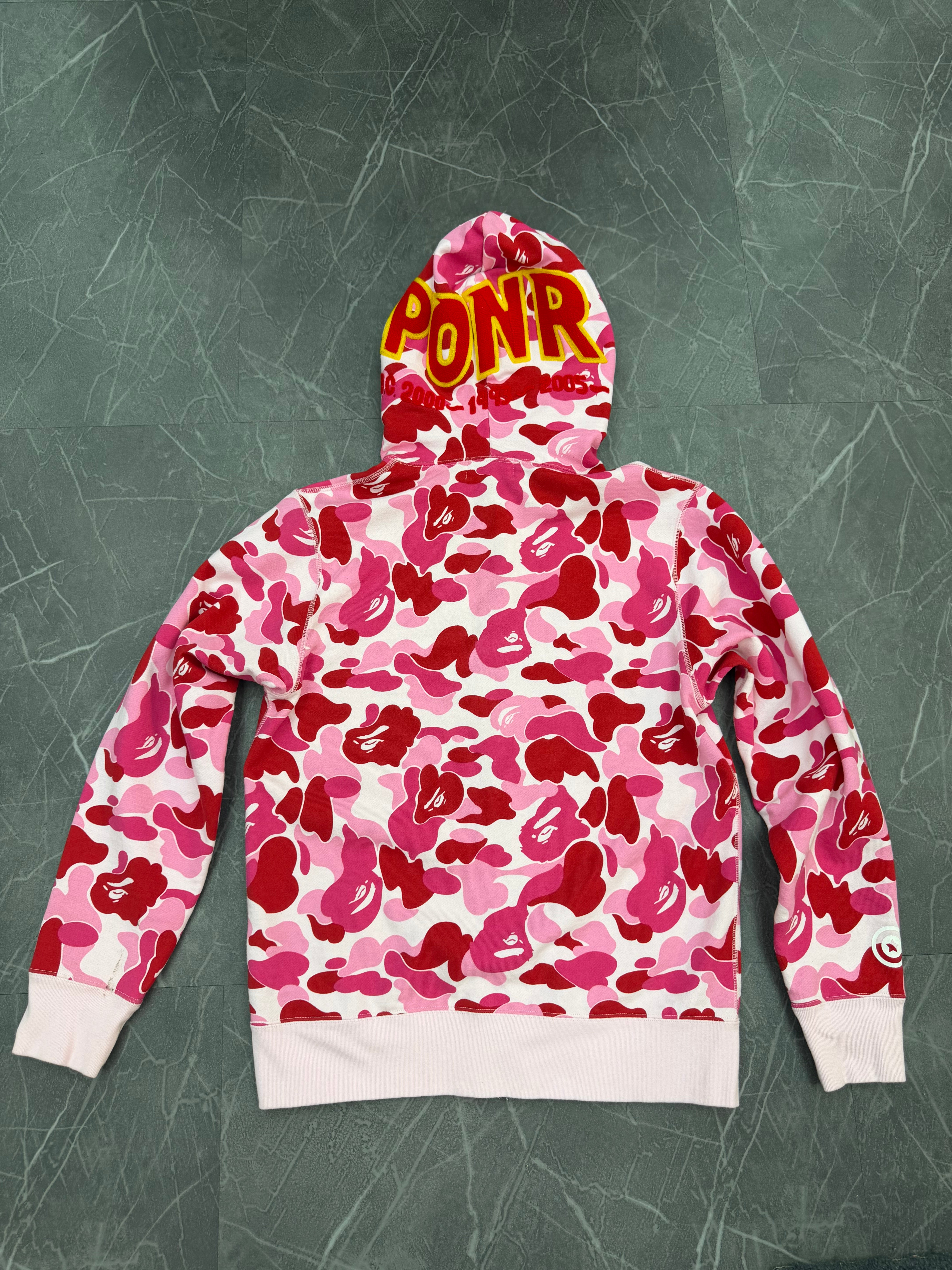 Bape Zip Up “Pink Camo”