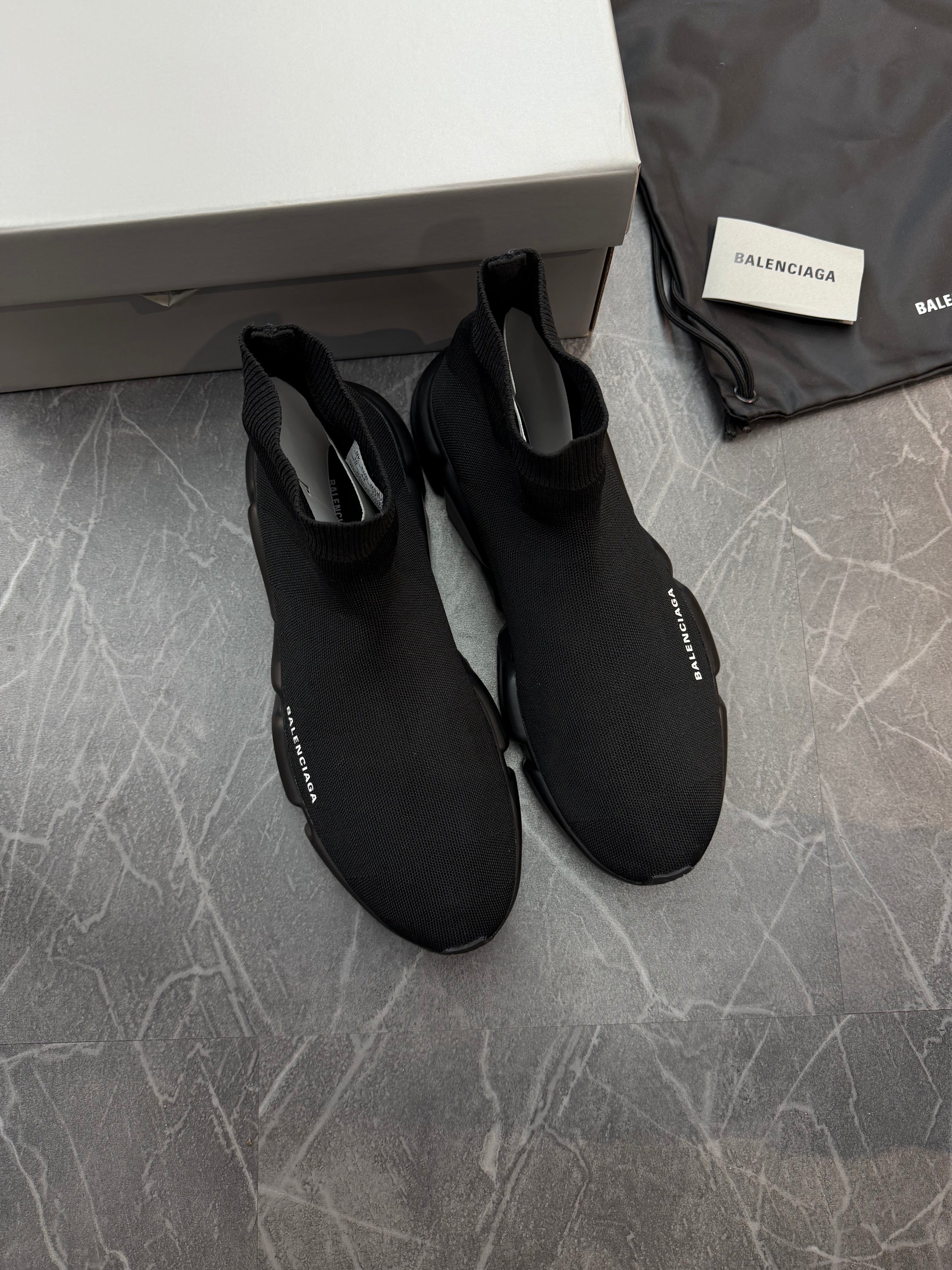 Balenciaga Sock Runner All Black