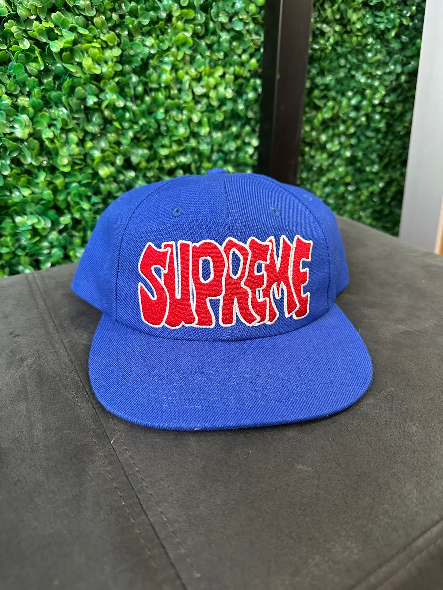 Supreme Creep Six Panel Hat Blue