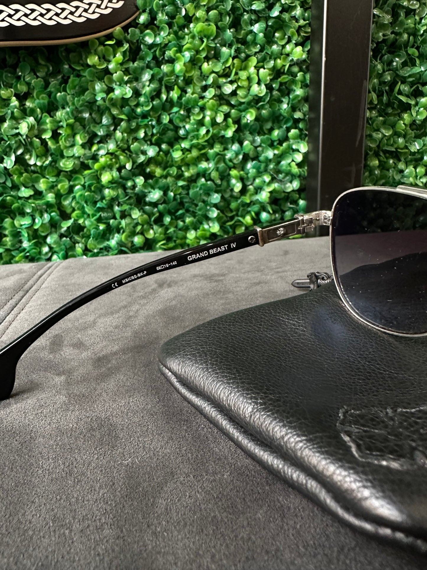 Chrome Hearts Grand Beast Aviators Glasses