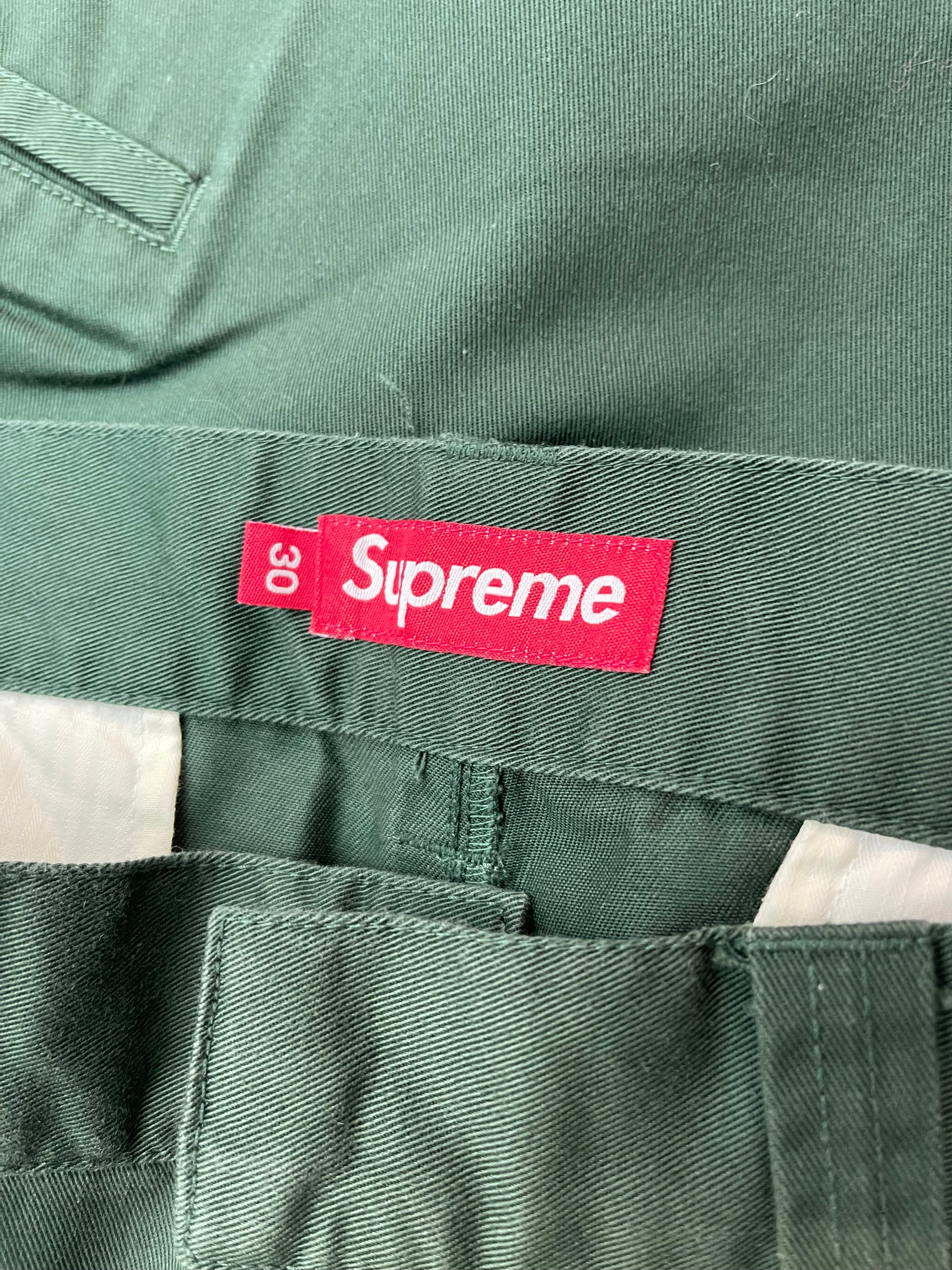 Supreme Green Work Pant (30)