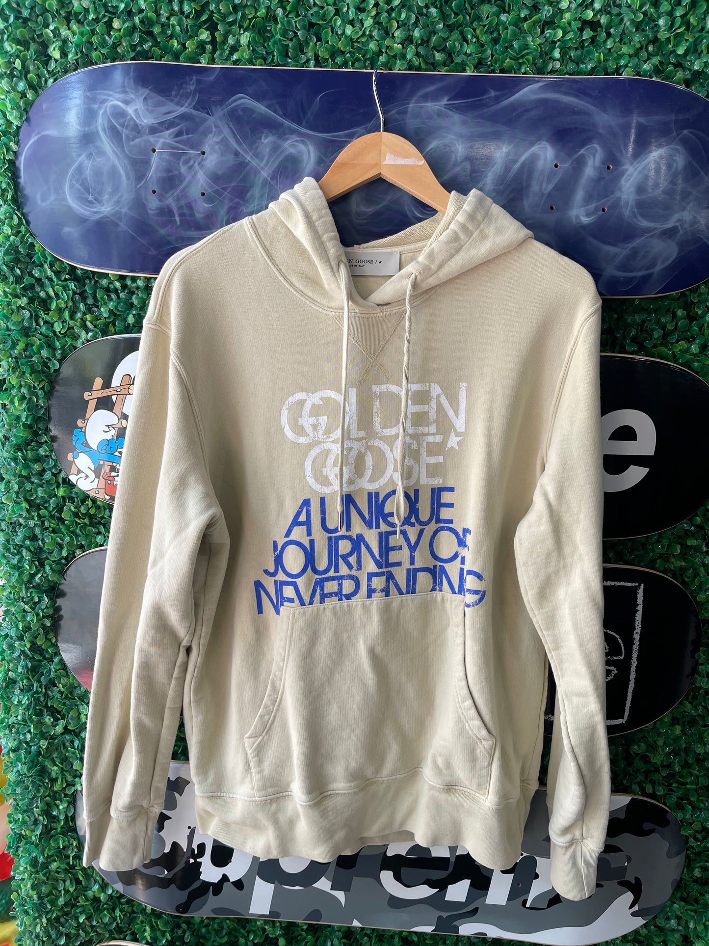 Golden Goose Hoodie “Tan”