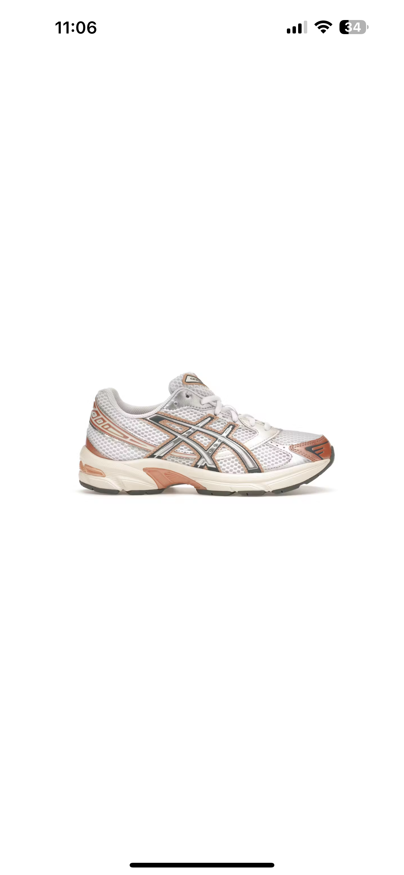 ASICS Gel-1130 “White Pure Silver Bronze”