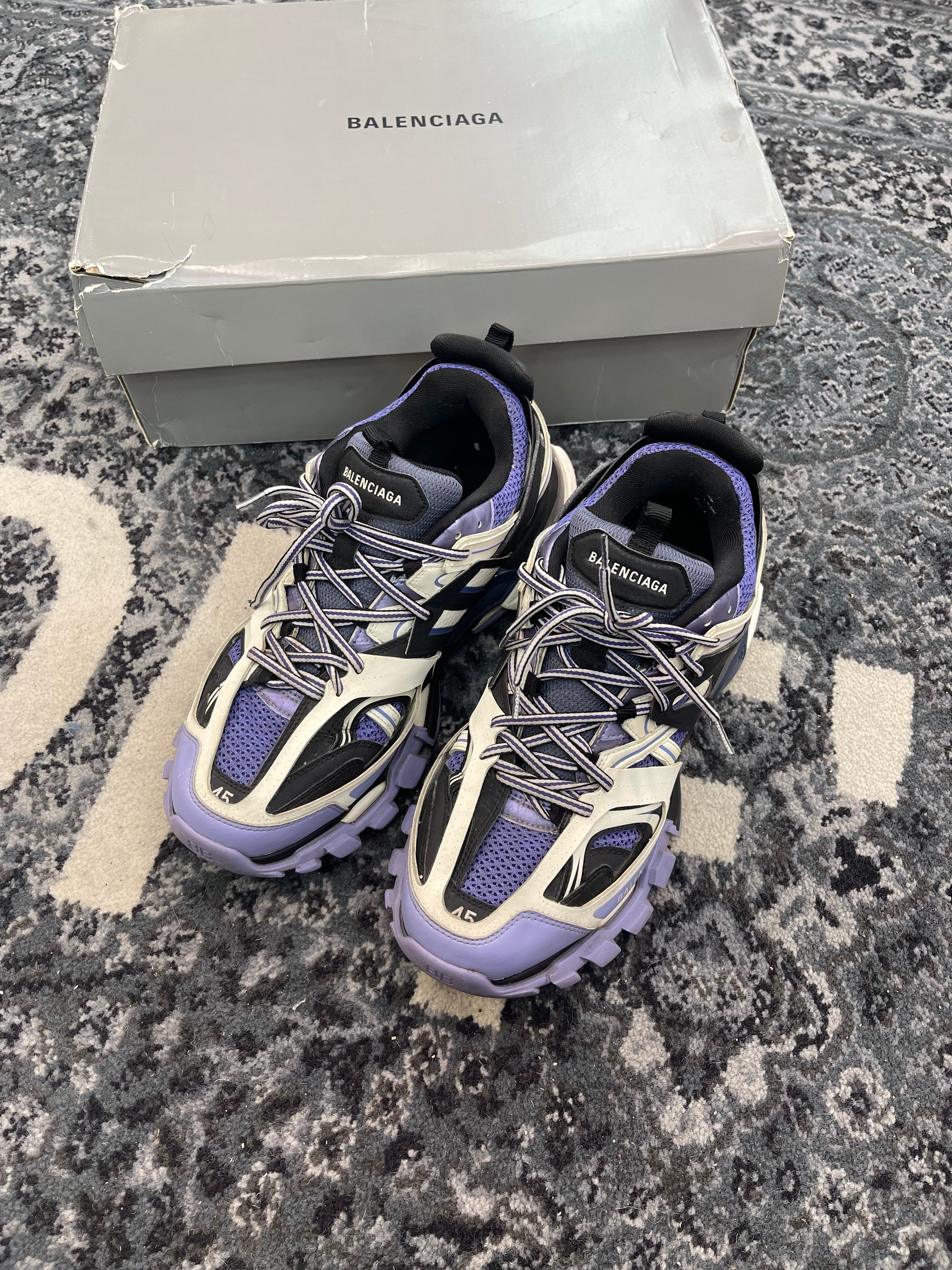 Balenciaga Track Runner “Purple White”