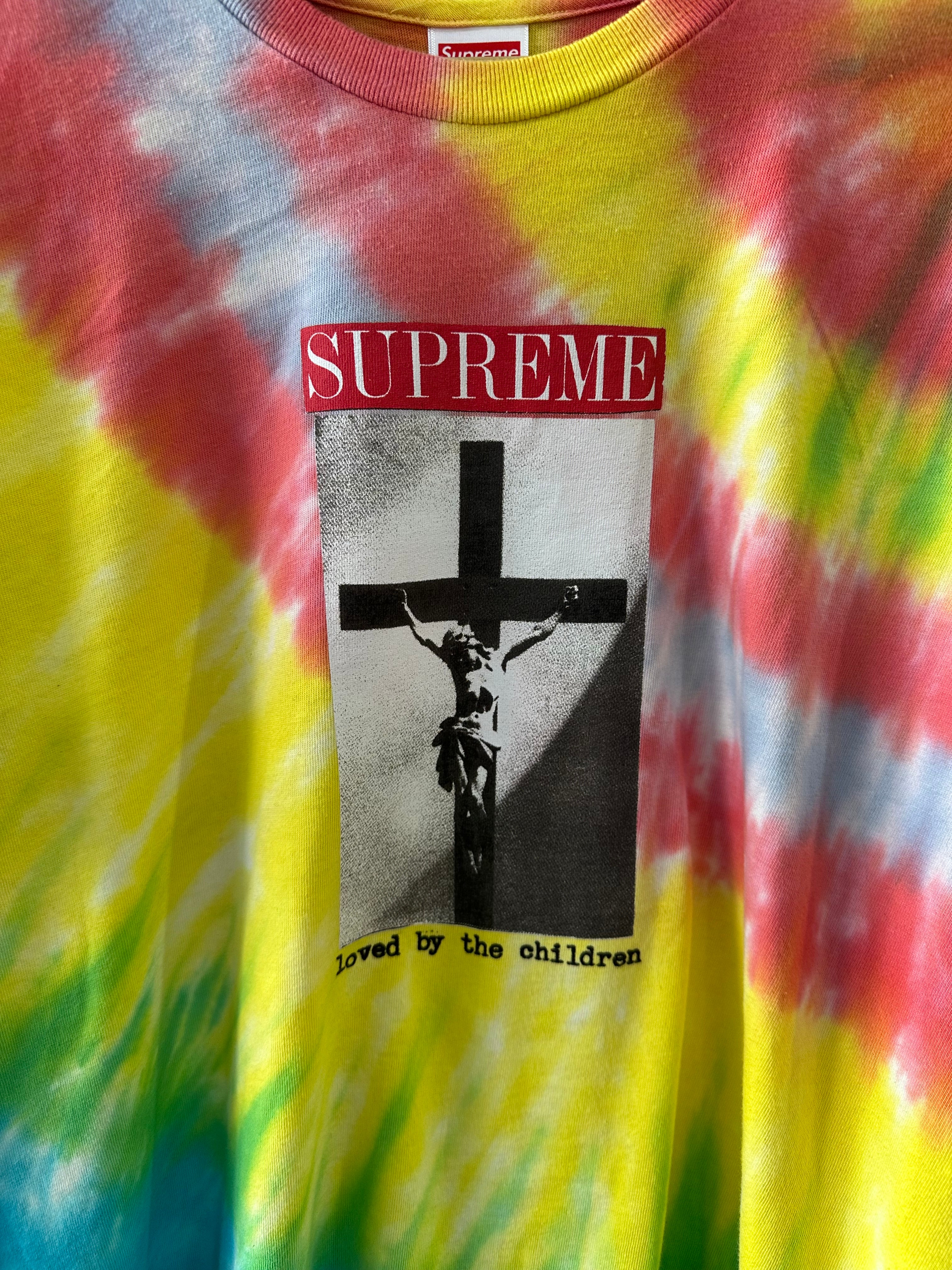 Supreme Tee “Loved by the children” Tie Dye