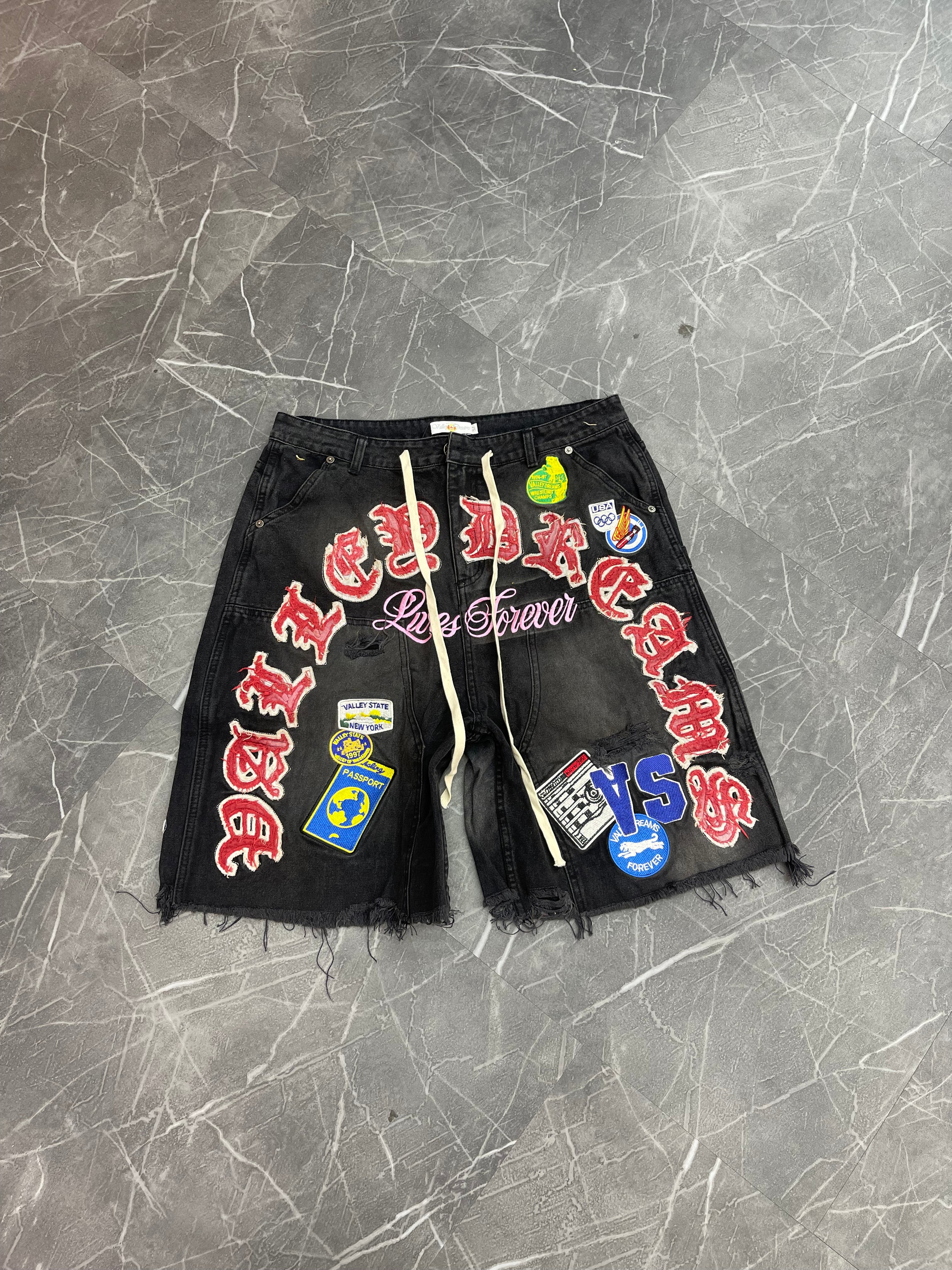 Vale Forever Workshop Jorts “Black”