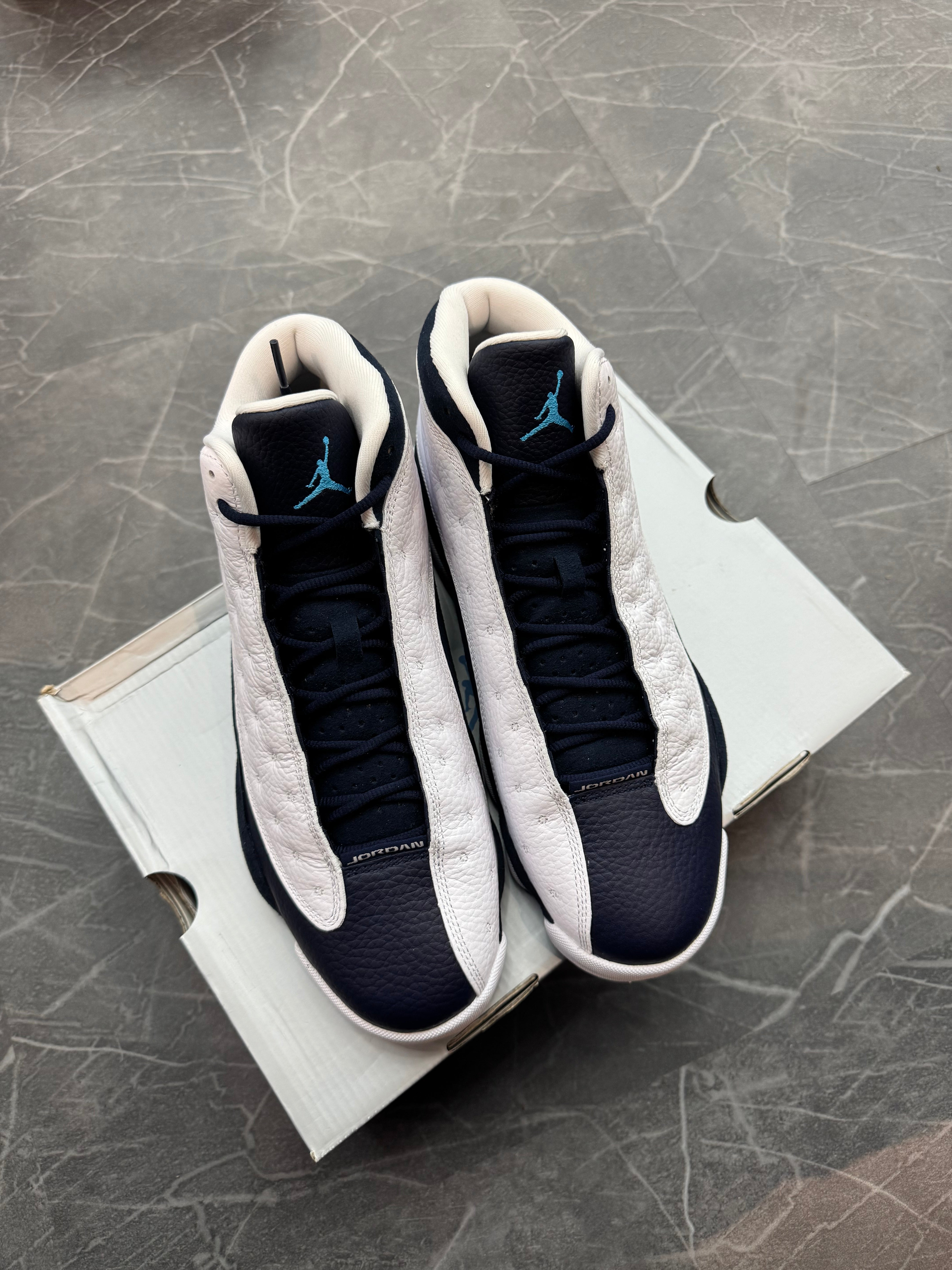 Jordan 13 “Obsidian Powder Blue White”