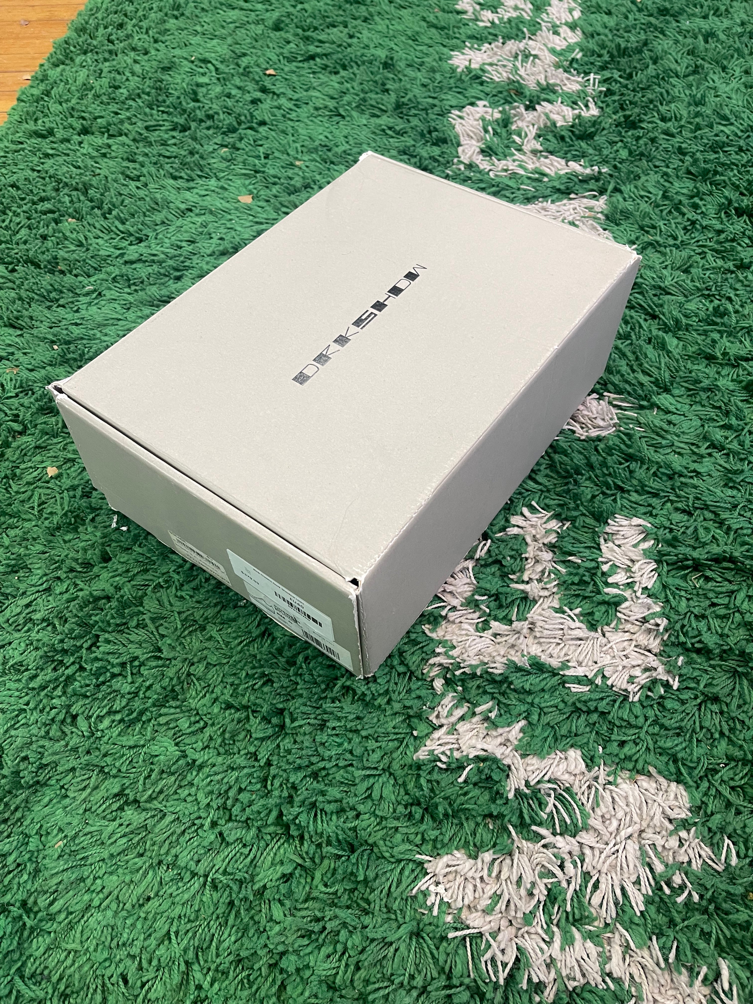 Rick Owen DRKSHDW “Denim Low Black”