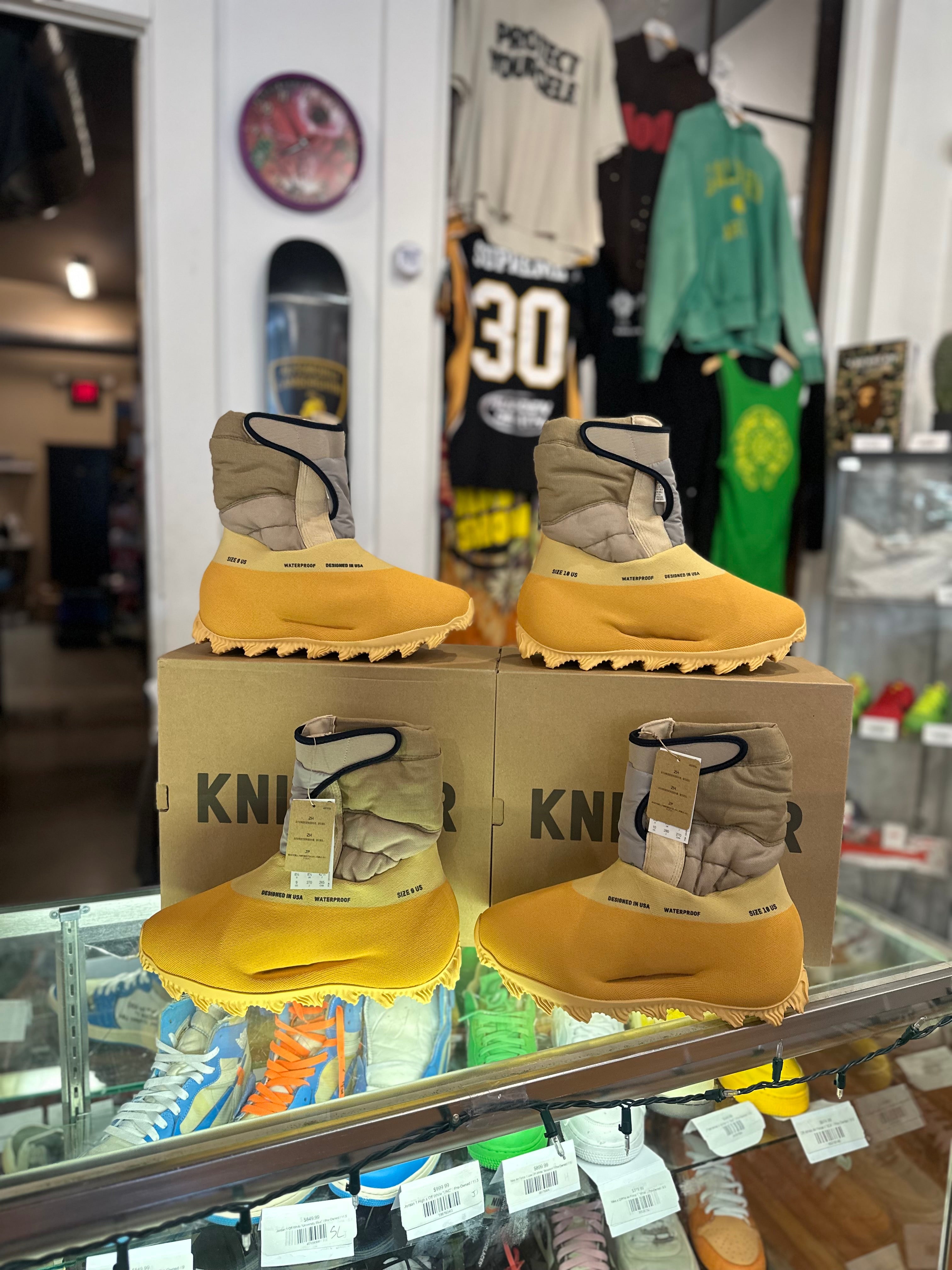 Yeezy Knit RNR Boot “Sulfur”