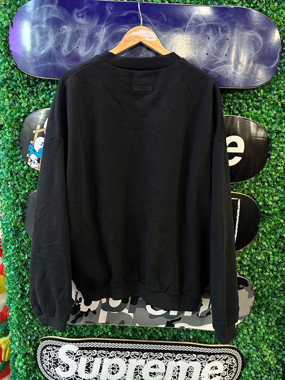 Essentials Crewneck “Fear of God State” Black