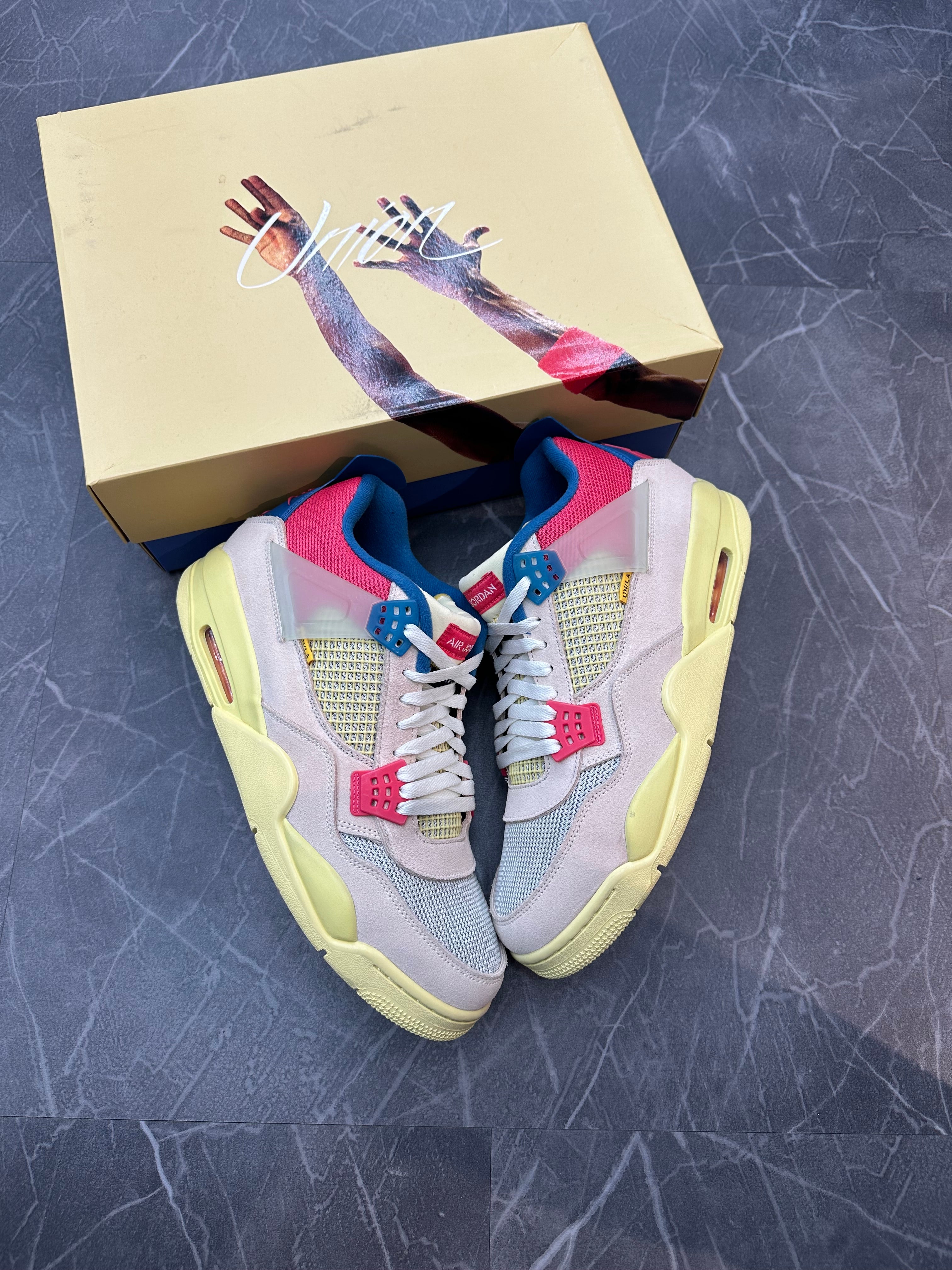Jordan 4 Union “Guava Ice”