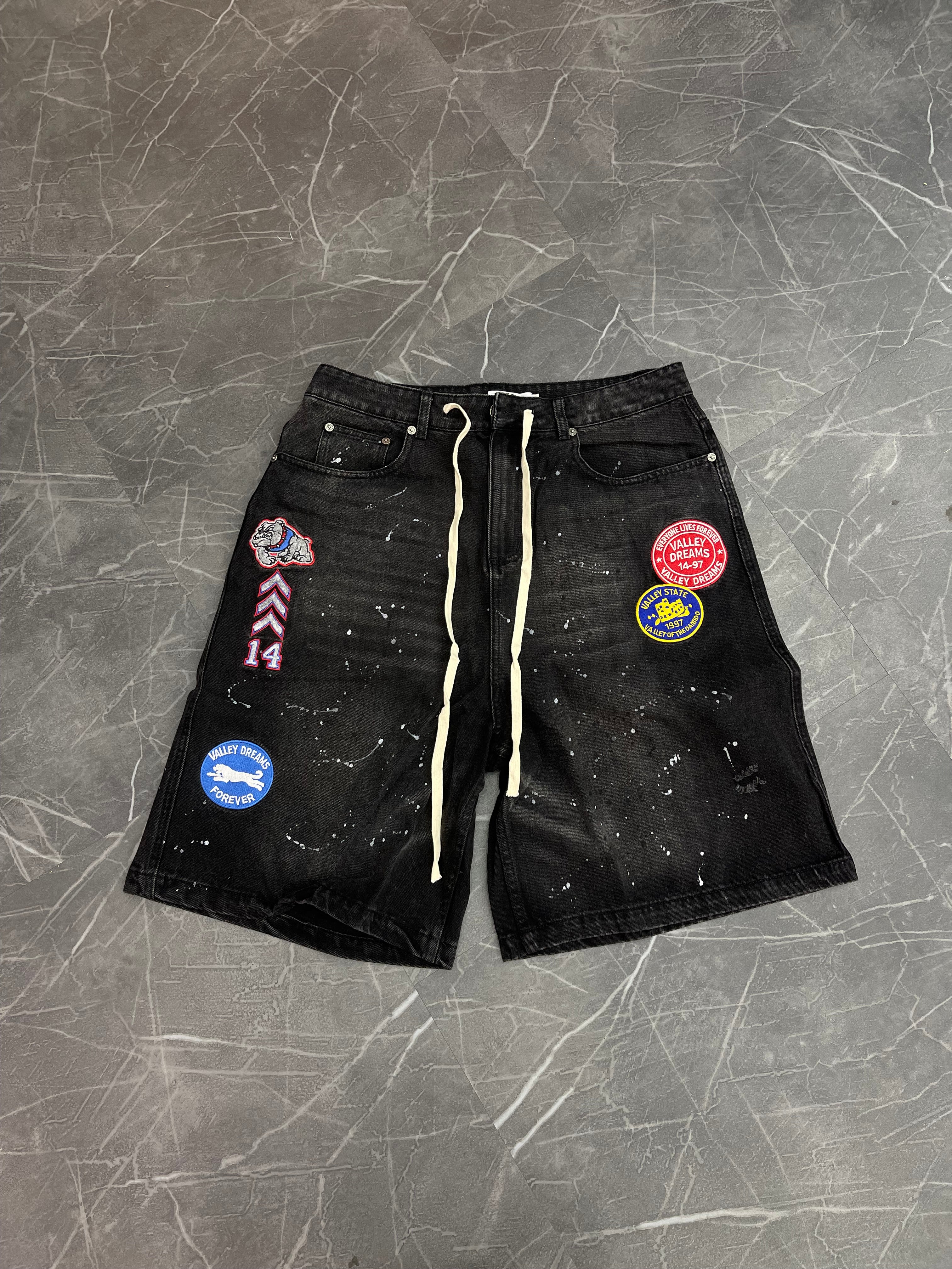 Vale Forever Paradise Jorts “Black”