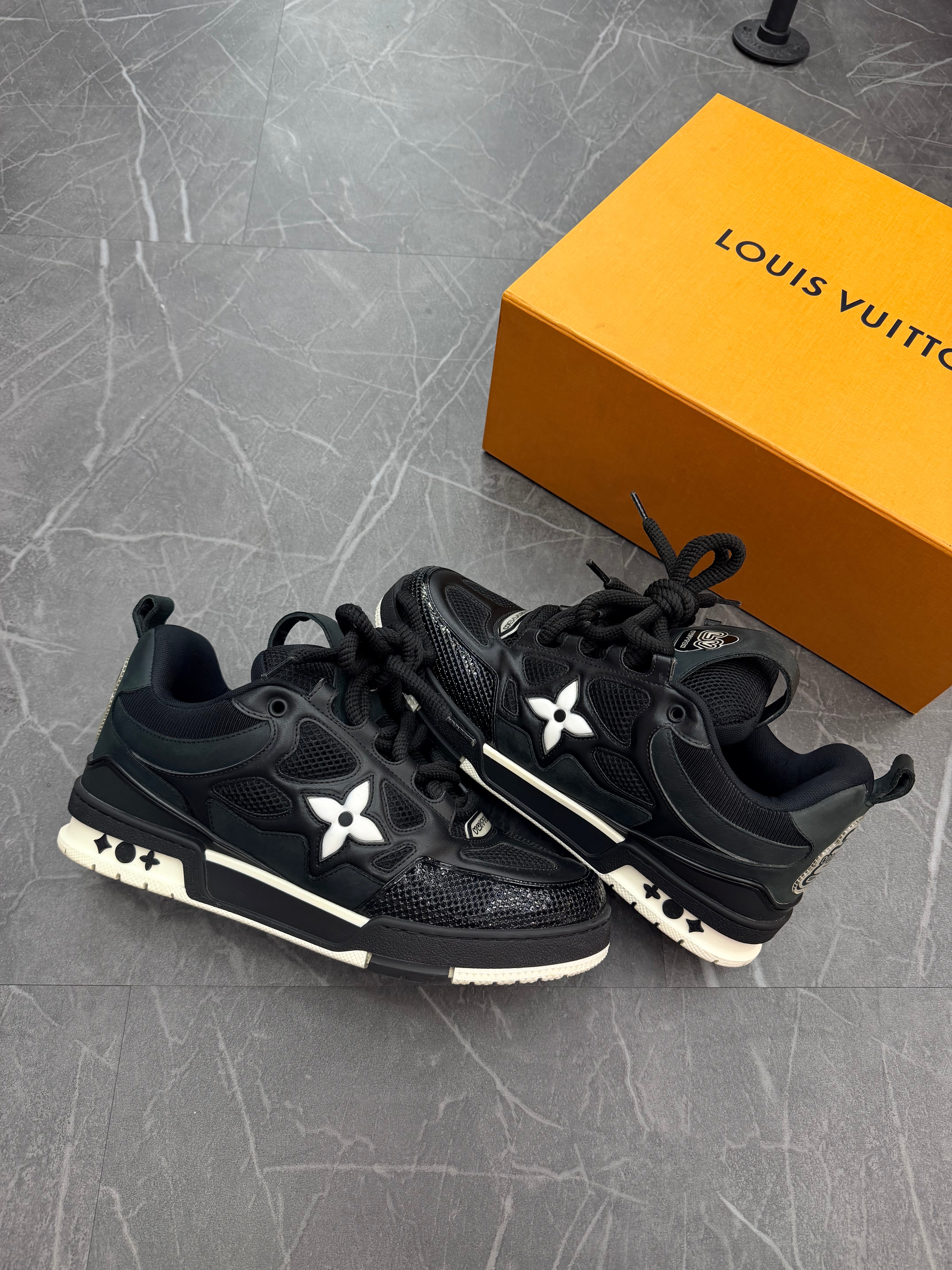 Louis Vuitton LV Skate Sneaker “Black / White”