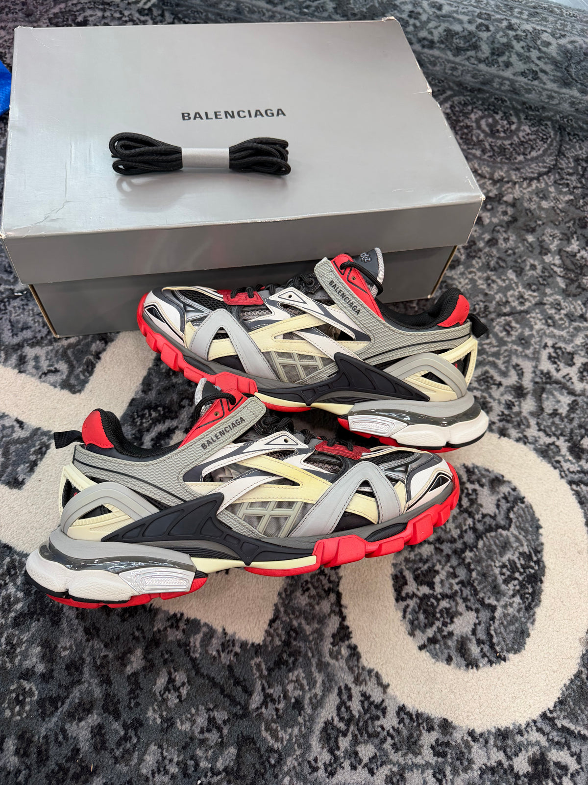 Balenciaga Track 2 “Black Red”