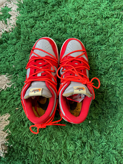 Nike Dunk Low Off White “University Red”
