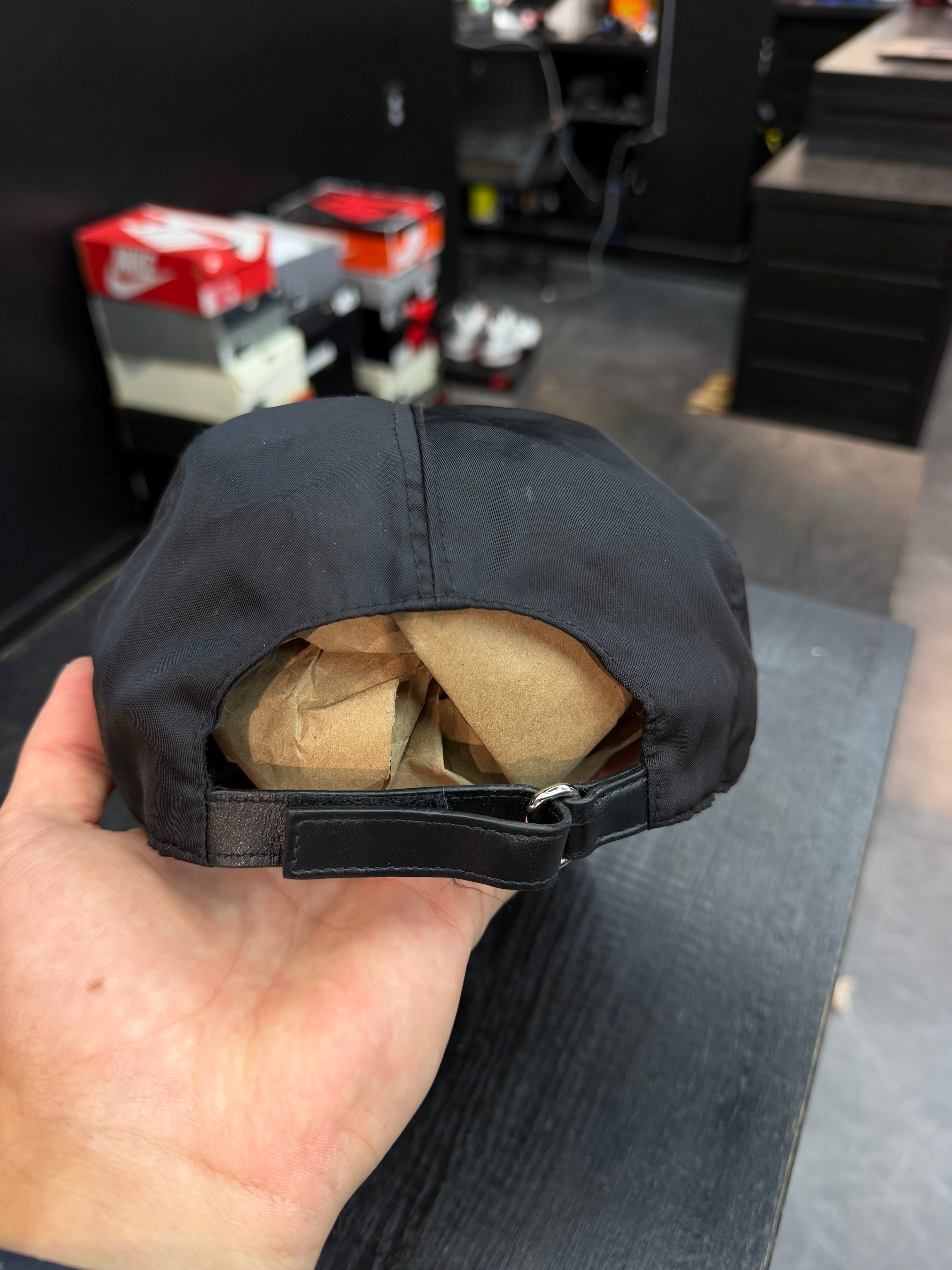 Prada Nylon Hat “Black”