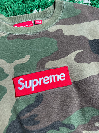 Supreme Box Logo Sweatshirt FW15 “Camo”