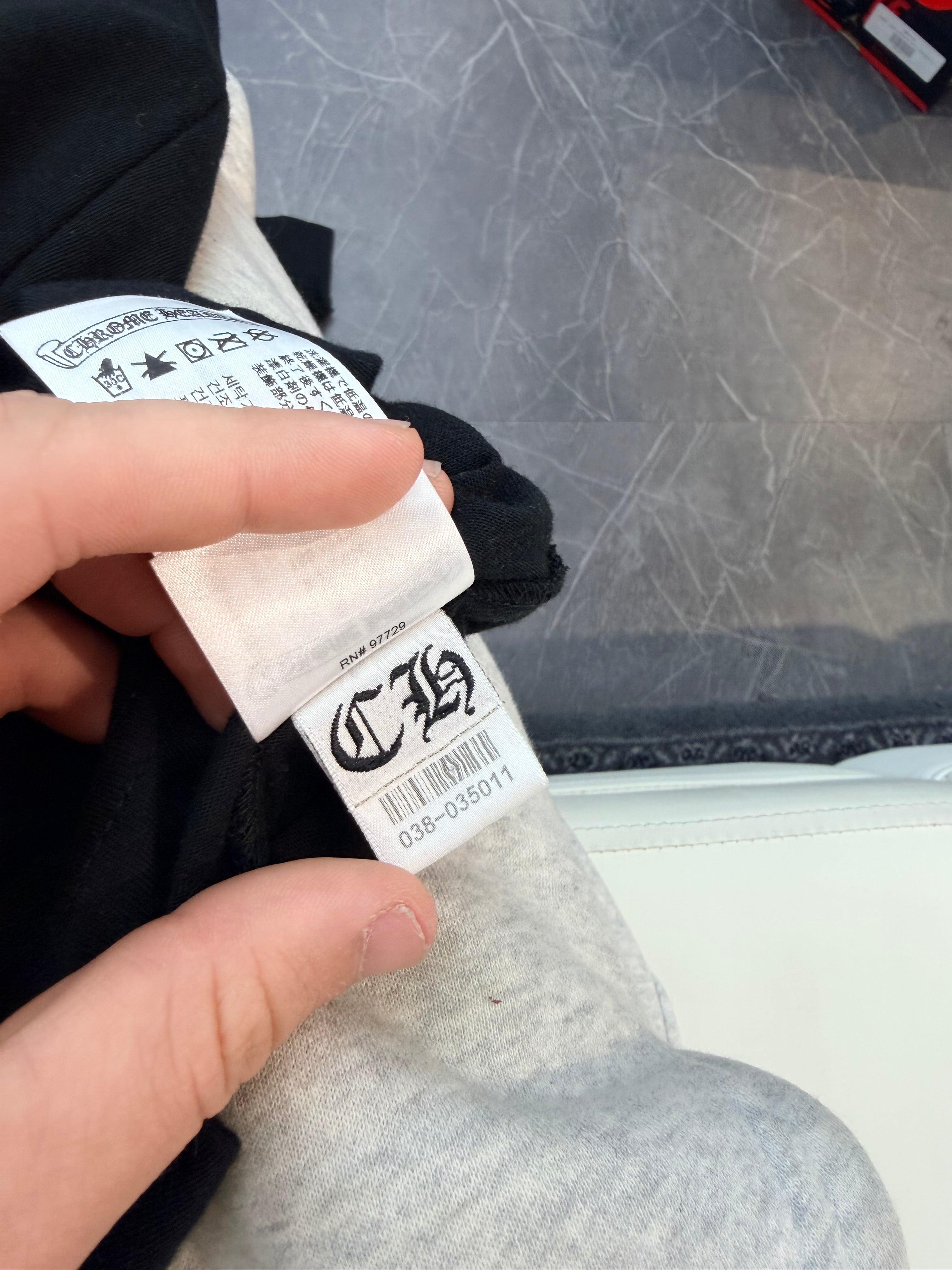 Chrome Hearts 1988 Neck Logo Long Sleeve Blue