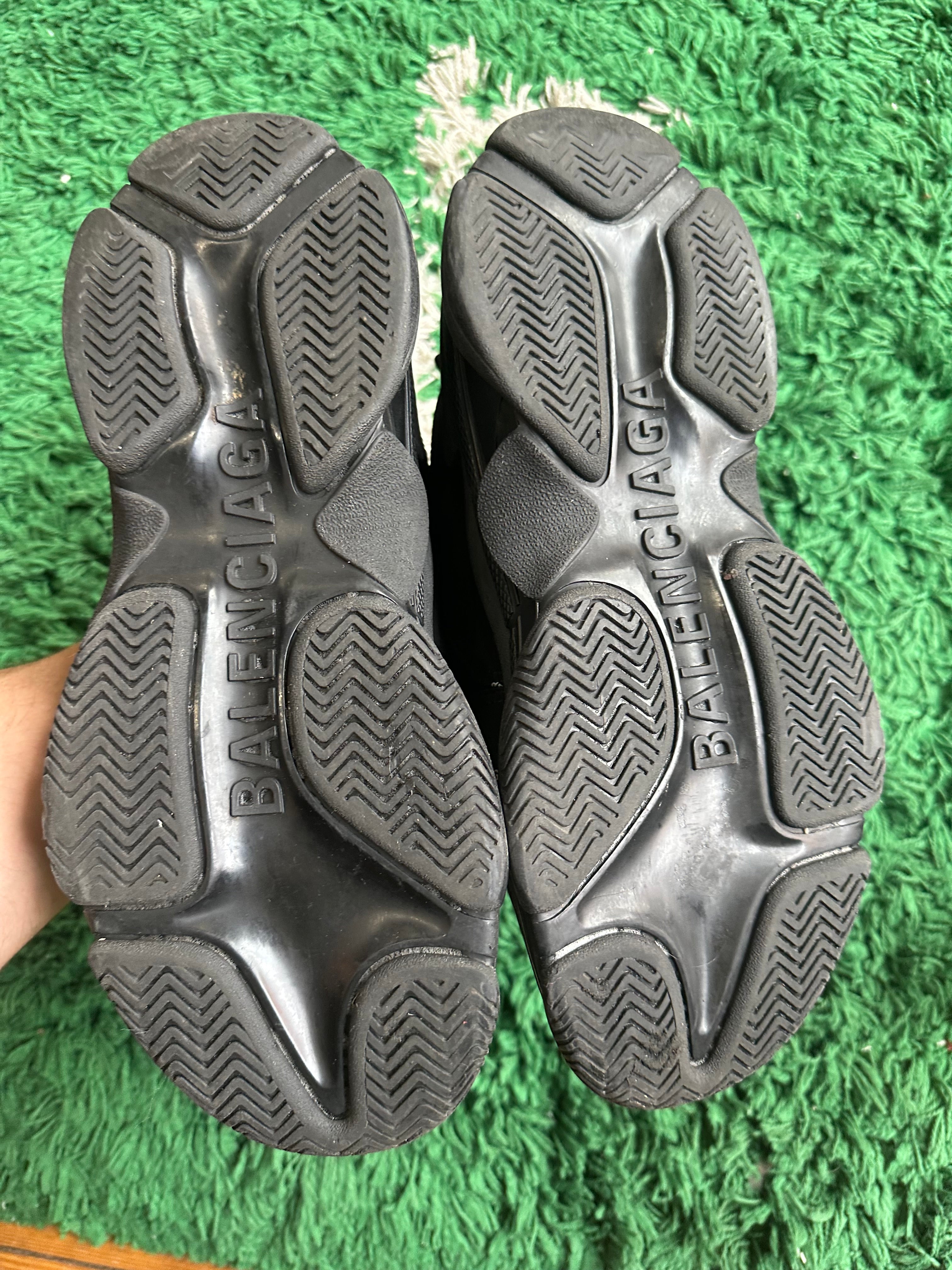 Balenciaga Triple S “Black Logo”