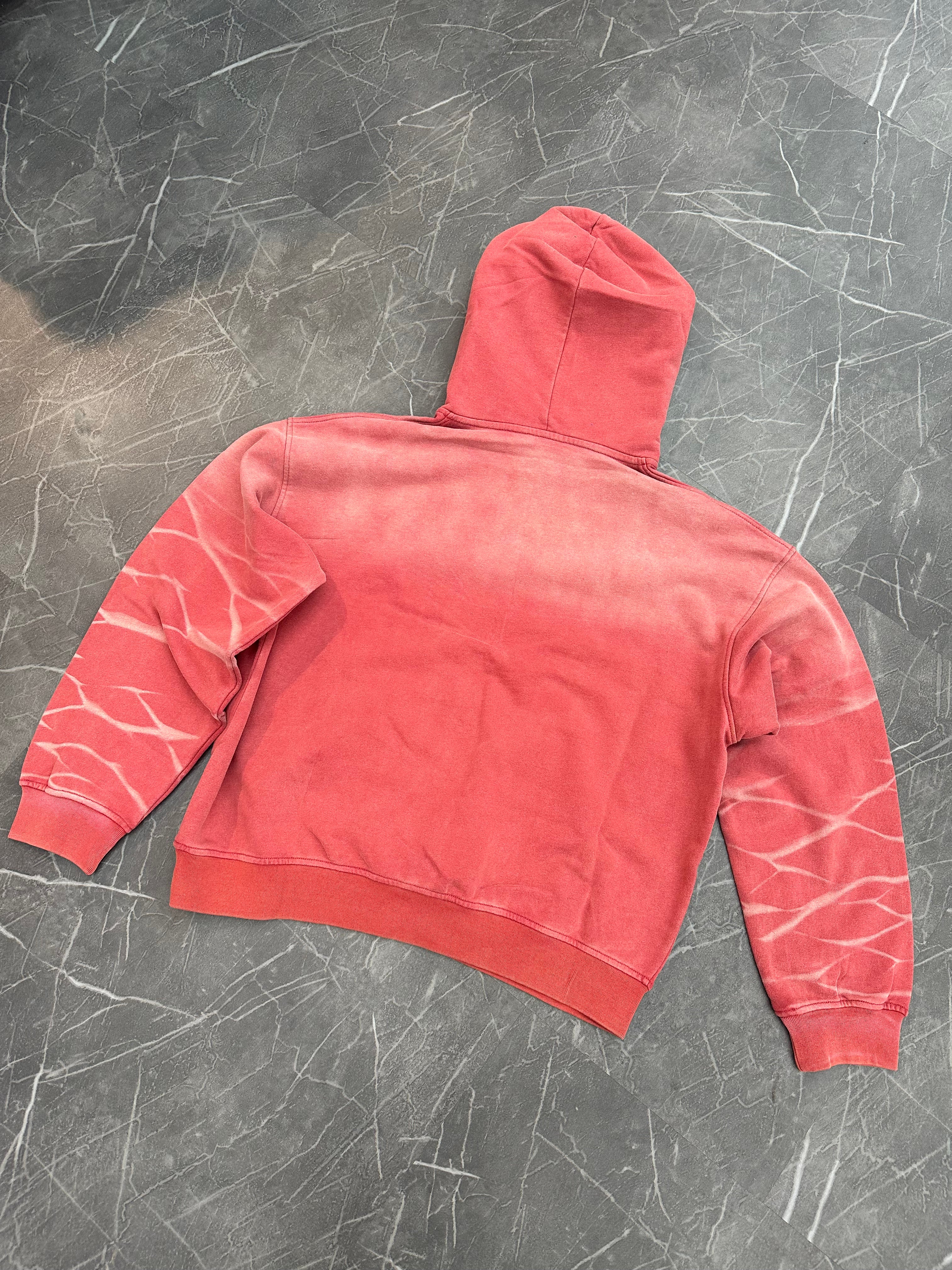 Unlikely Streetwear Red Faded Sequence Pullover