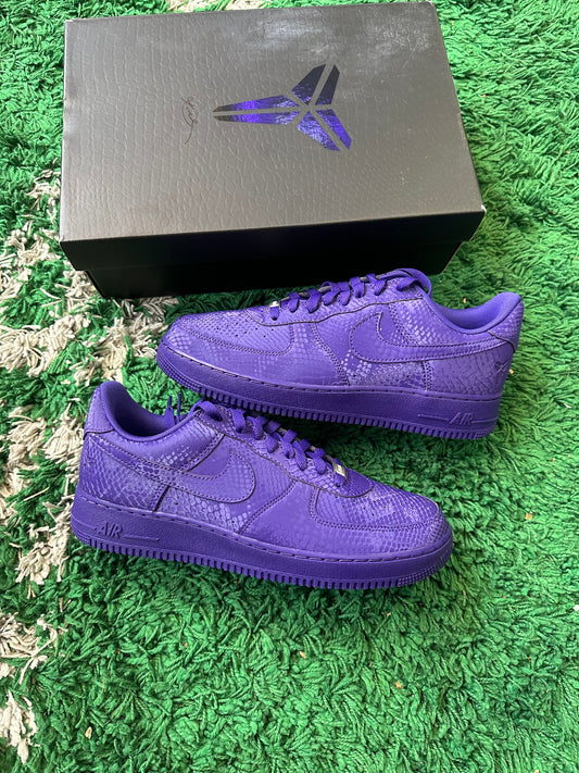 Kobe Air Force 1 Low “Court Purple”