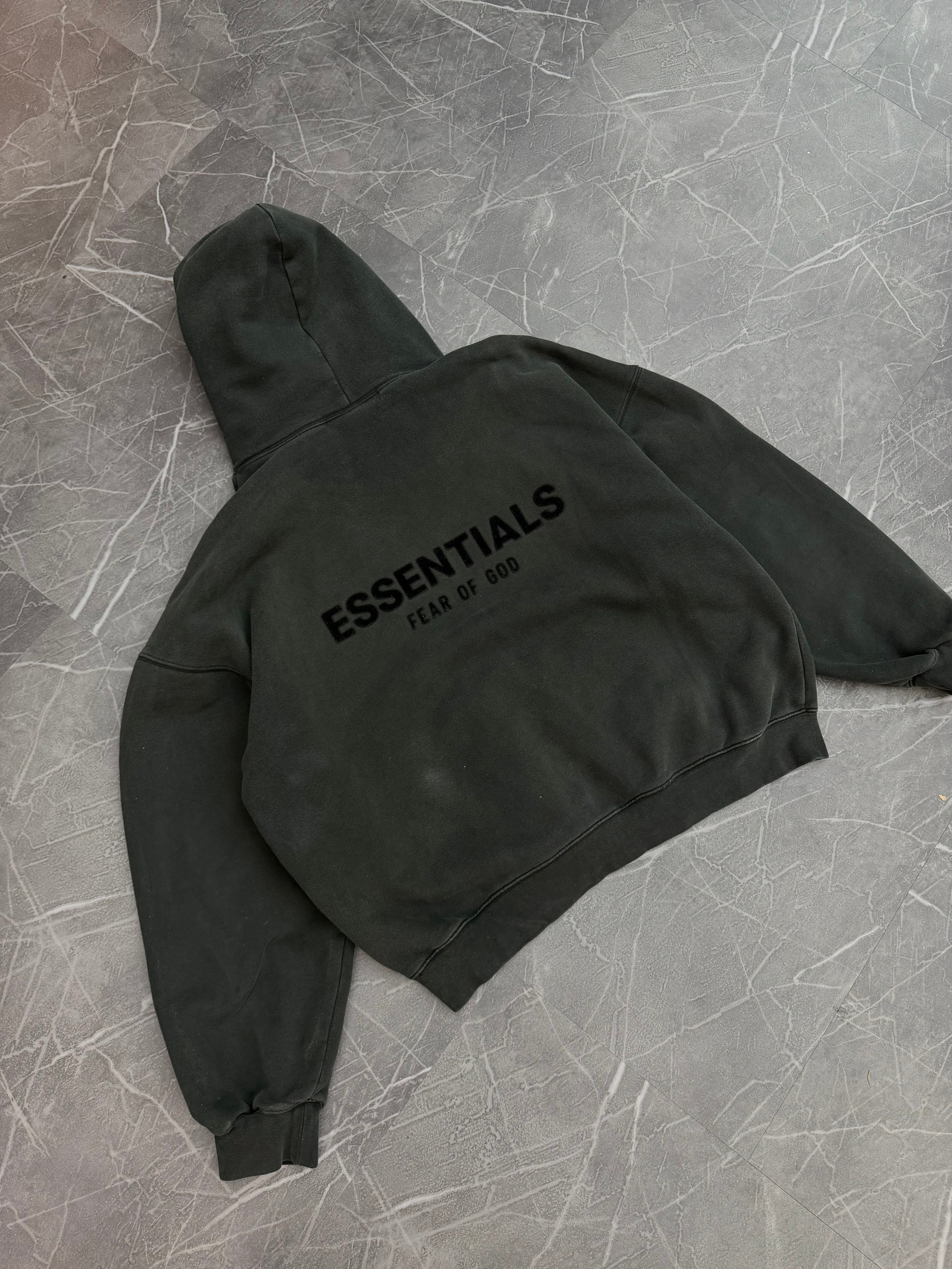Essentials Hoodie “Off Black”