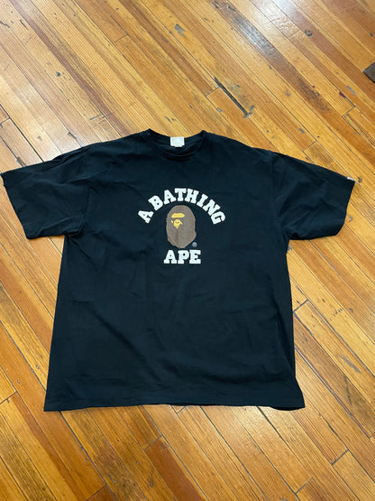 Bape College Tee “Black”