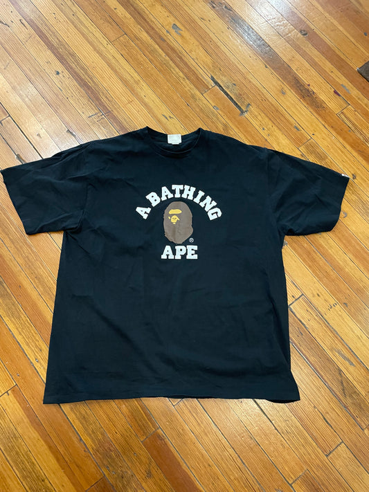 Bape College Tee “Black”