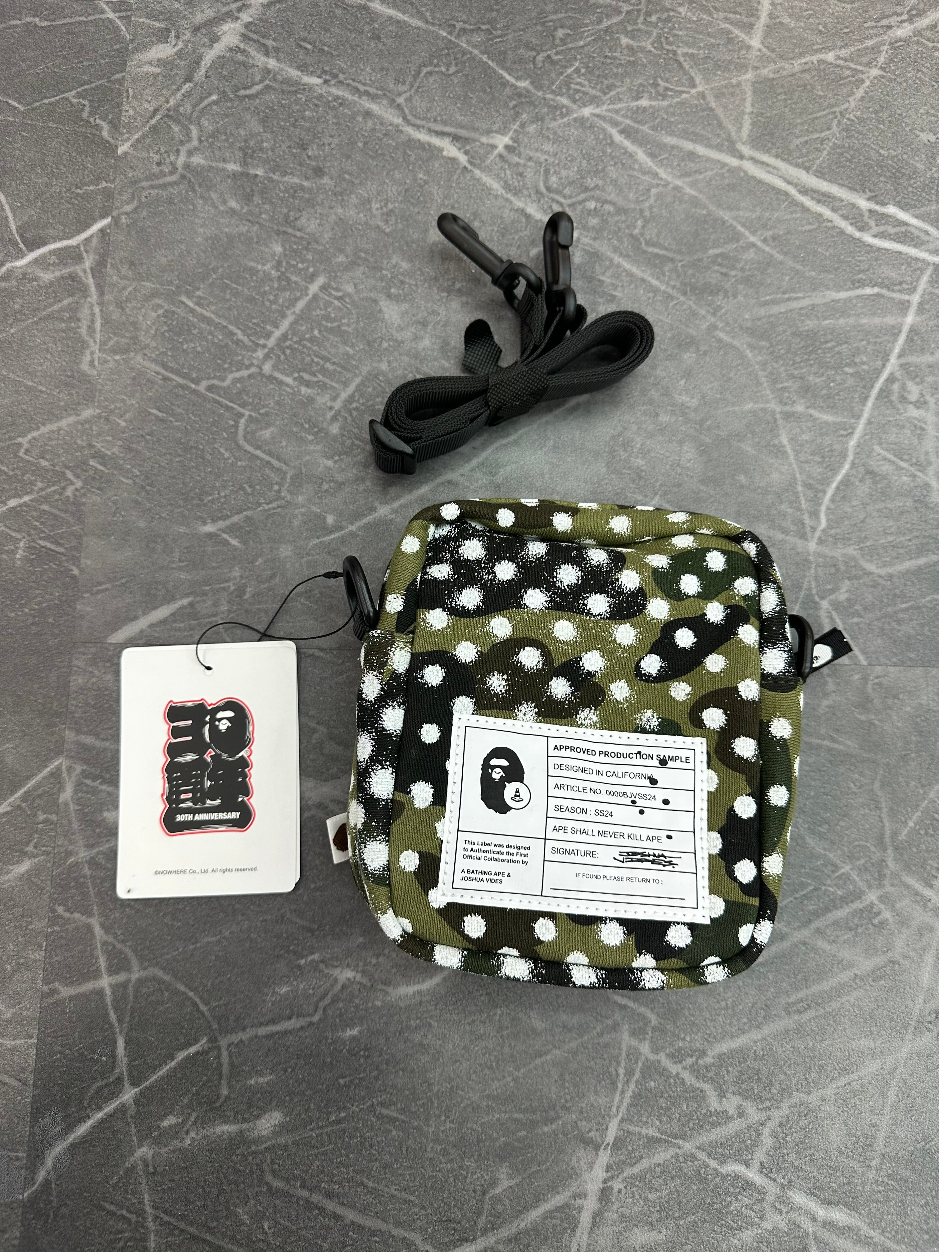 BAPE x Joshua Vibes Mini Shoulder Bag “Green”
